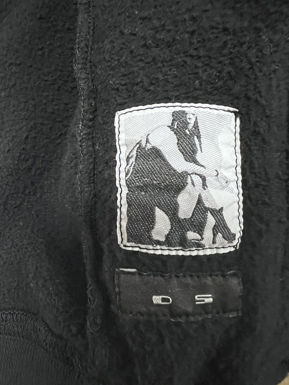 Rick Owens Drkshdw Rick owens drkshdw leather sleeves mountain hoodie sz s Size US S / EU 44-46 / 1 - 6 Thumbnail