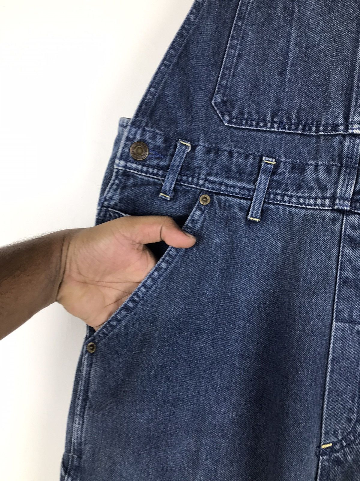 Japanese Brand Vintage 90s Japanese Kurashi More Overalls Designer Size US 34 / EU 50 - 5 Thumbnail