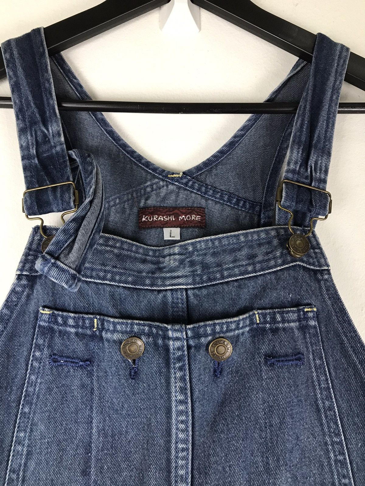 Japanese Brand Vintage 90s Japanese Kurashi More Overalls Designer Size US 34 / EU 50 - 4 Thumbnail