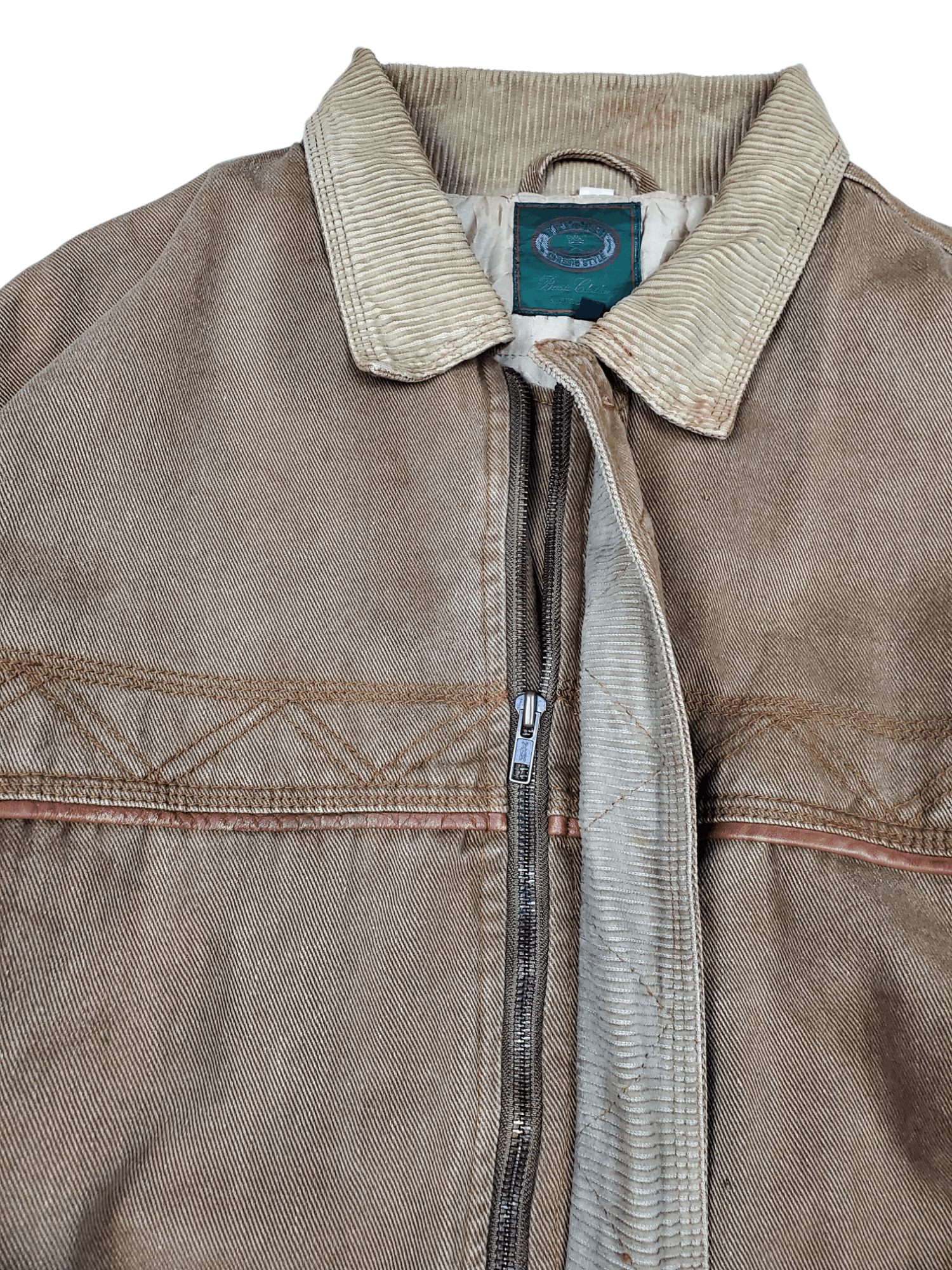 Japanese Brand × Vintage Vintage Denim Jacket British Classic Style ( Mitsumine ) Size US L / EU 52-54 / 3 - 7 Thumbnail