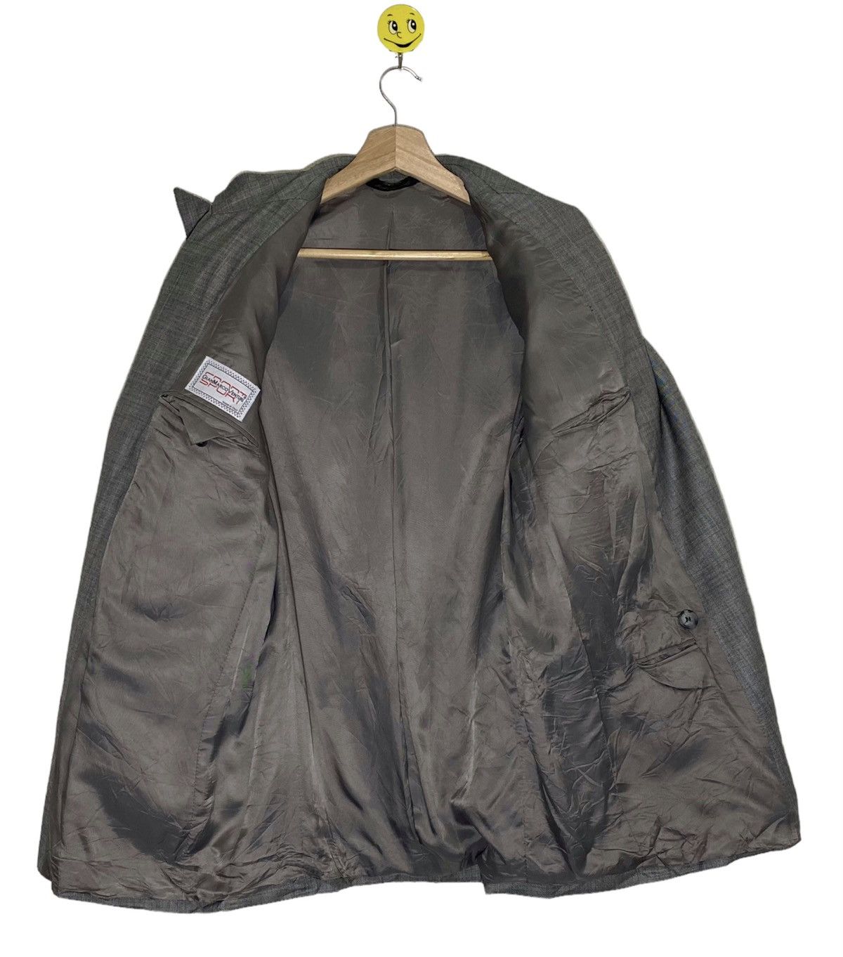 GianMarco Venturi Vintage GIAN MARCO VENTURI made in ITALY Harringbone Jacket Size 40L - 4 Thumbnail