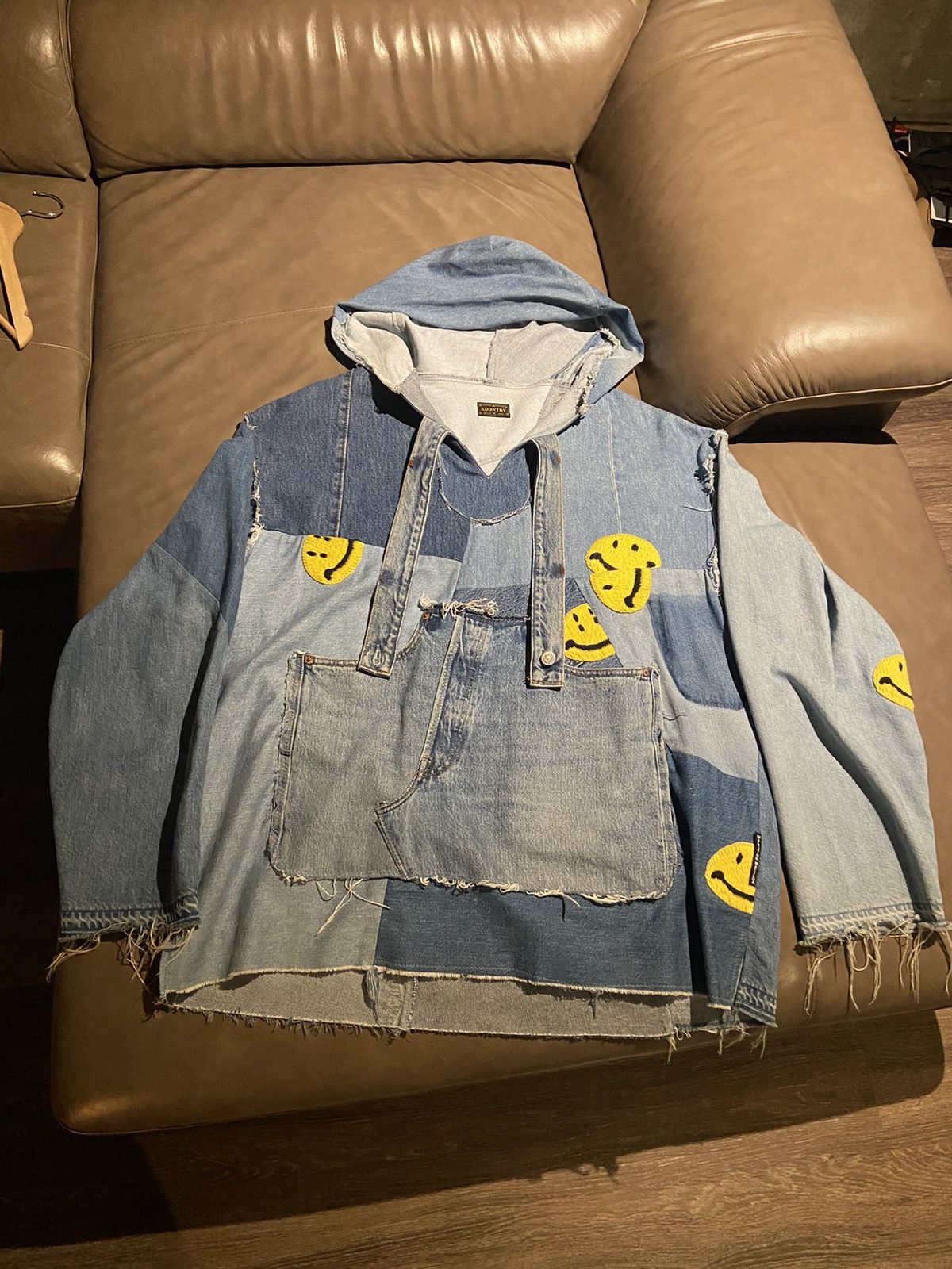 Kapital Smiley Denim Jacket | Grailed