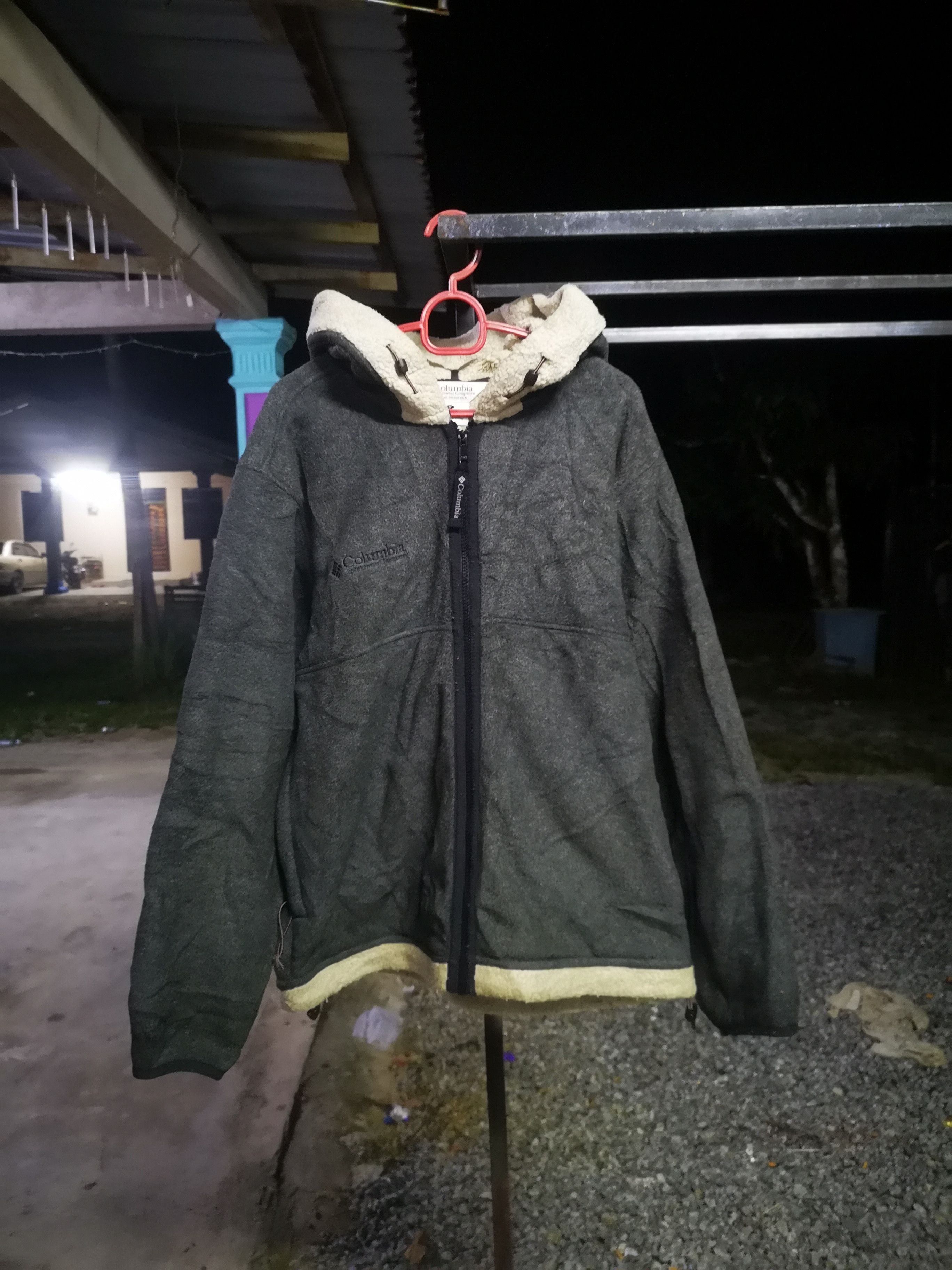 Columbia × Vintage Columbia Sherpa Fleece Zipper Hoodie Size US S / EU 44-46 / 1 - 1 Thumbnail