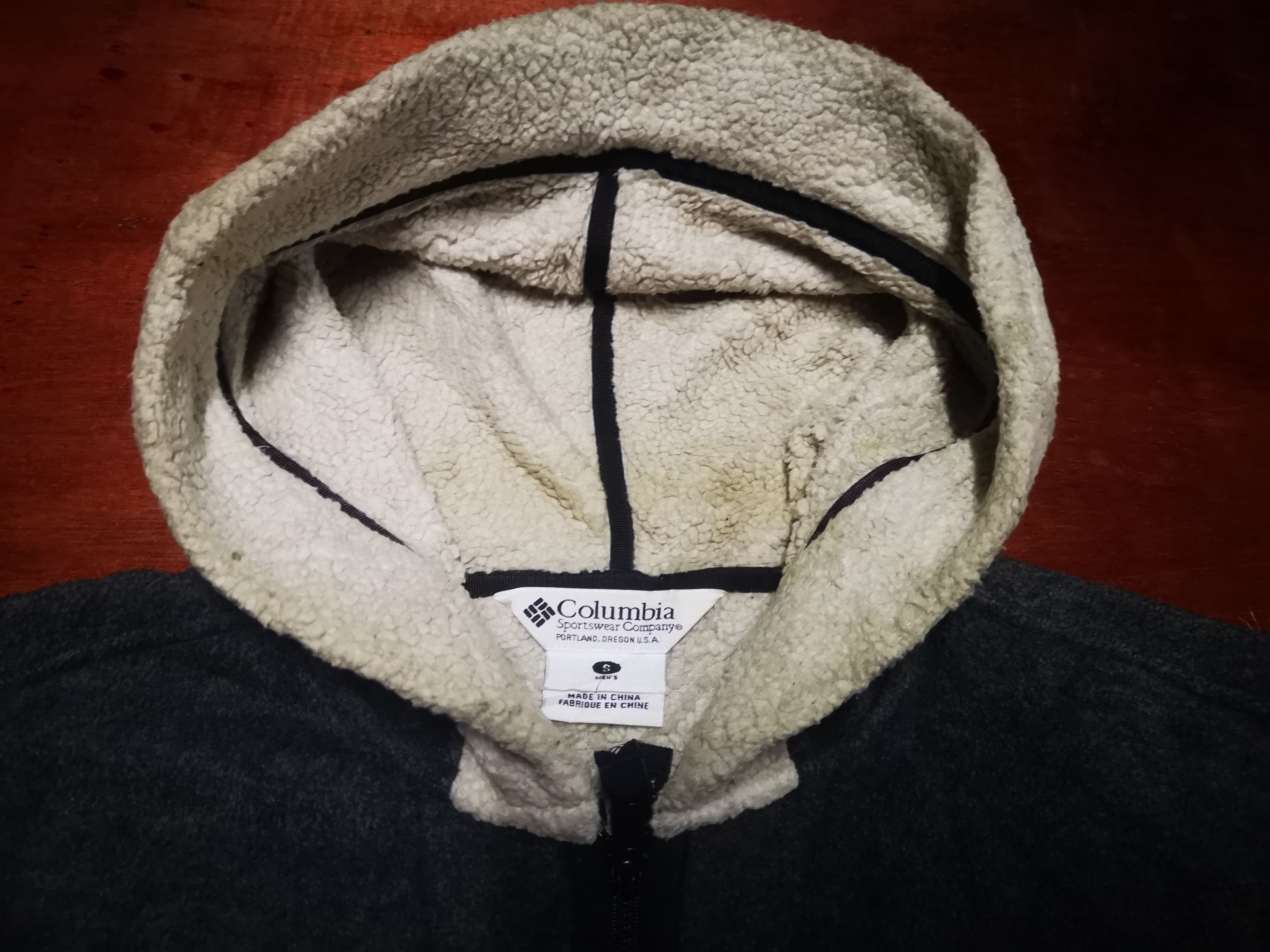 Columbia × Vintage Columbia Sherpa Fleece Zipper Hoodie Size US S / EU 44-46 / 1 - 8 Thumbnail