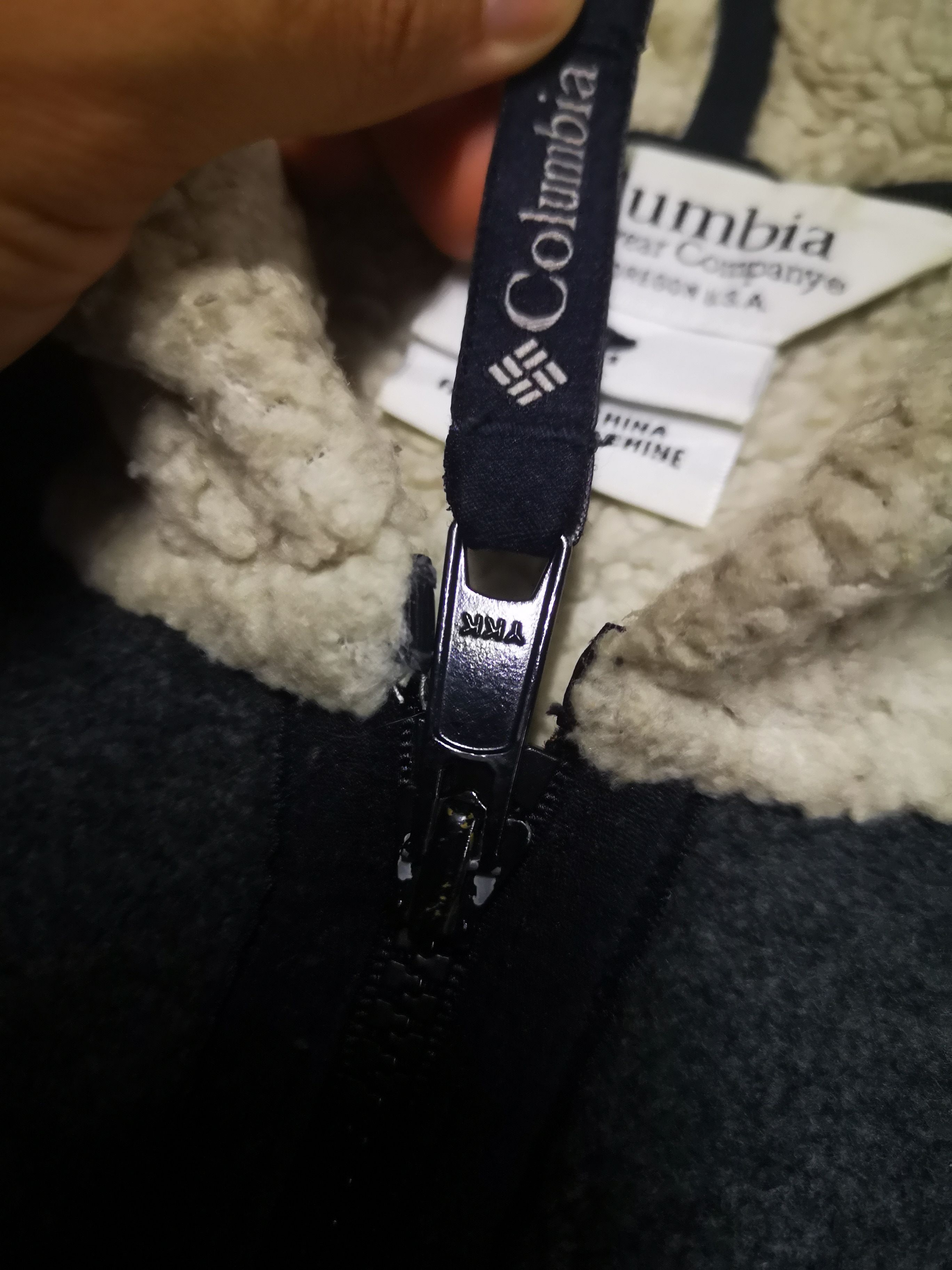 Columbia × Vintage Columbia Sherpa Fleece Zipper Hoodie Size US S / EU 44-46 / 1 - 10 Thumbnail