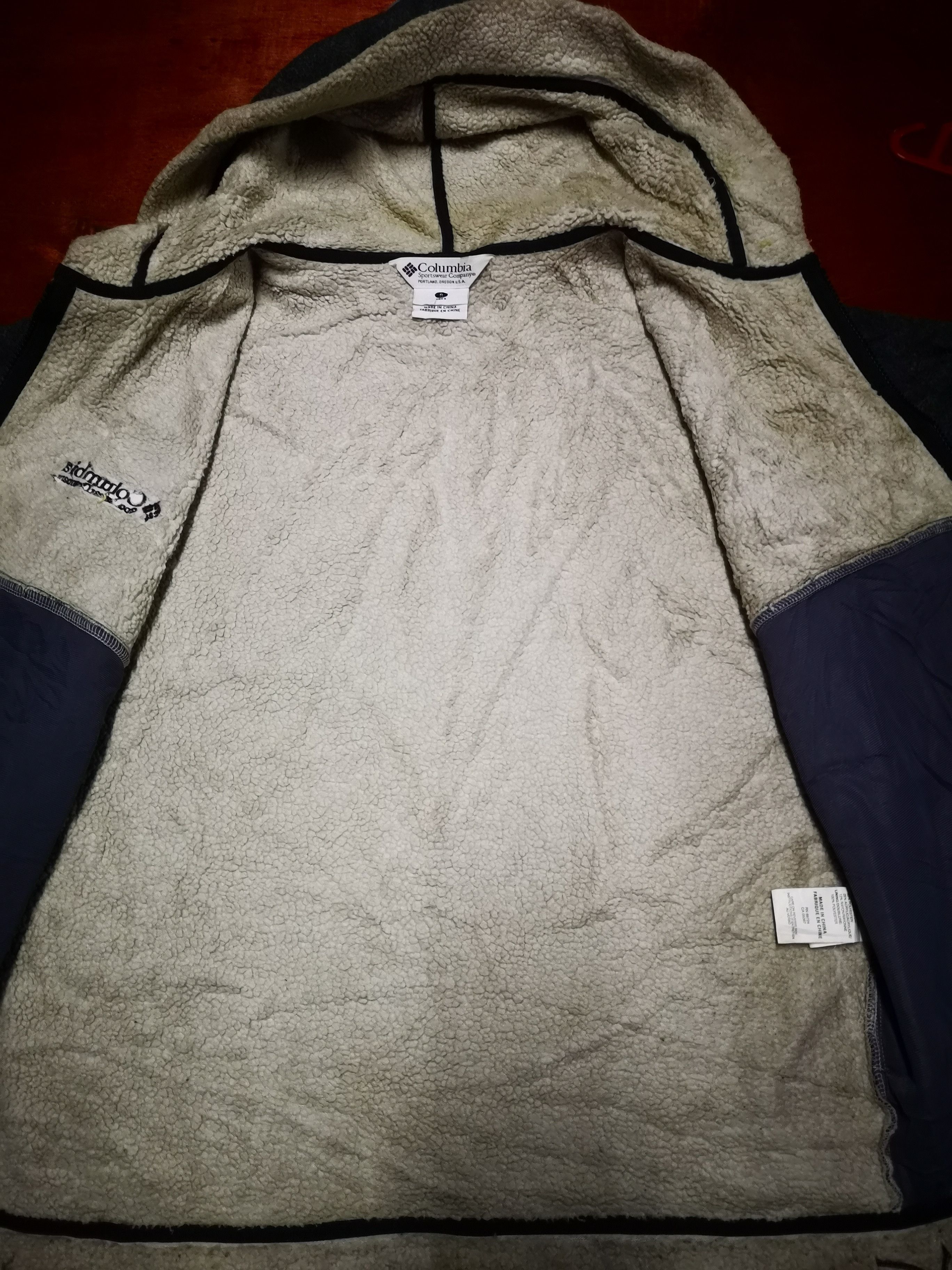 Columbia × Vintage Columbia Sherpa Fleece Zipper Hoodie Size US S / EU 44-46 / 1 - 6 Thumbnail
