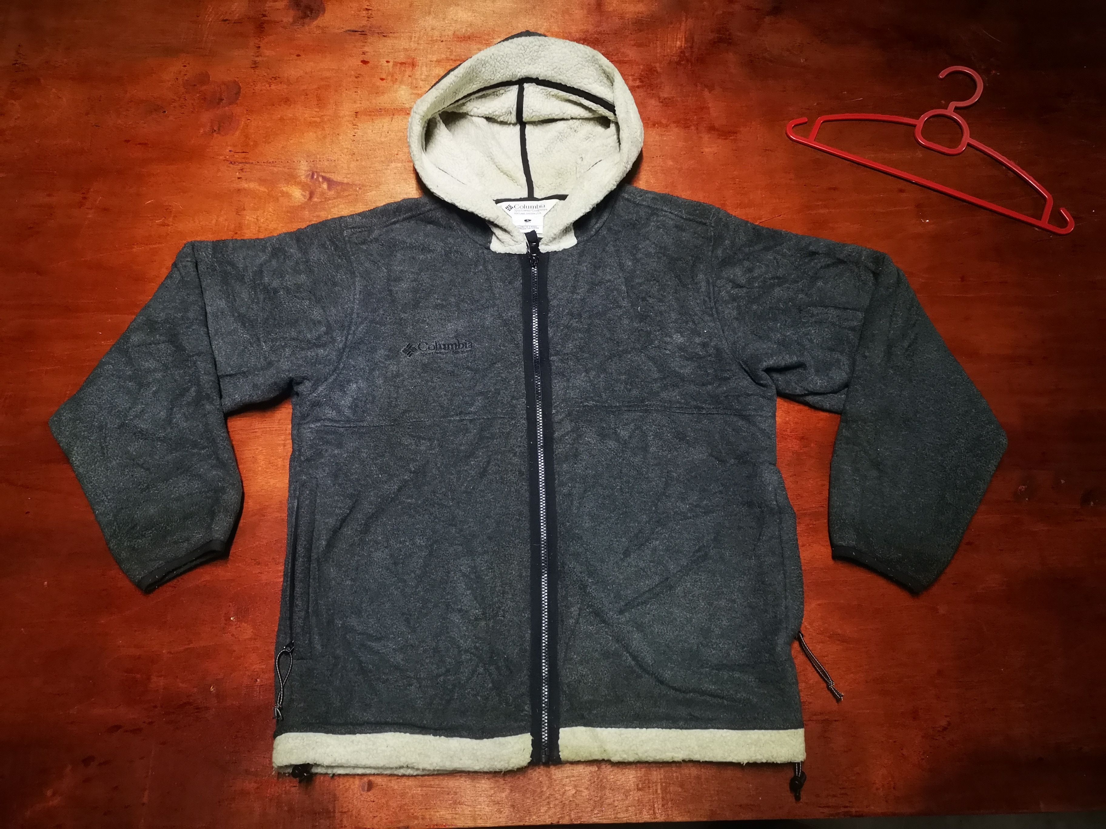 Columbia × Vintage Columbia Sherpa Fleece Zipper Hoodie Size US S / EU 44-46 / 1 - 3 Thumbnail