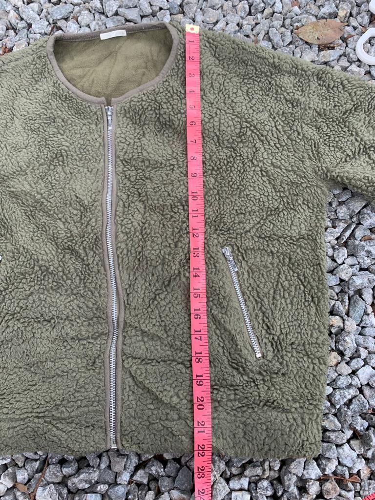 GU × Japanese Brand Gu Sherpa Zipper Jacket Size L / US 10 / IT 46 - 11 Thumbnail