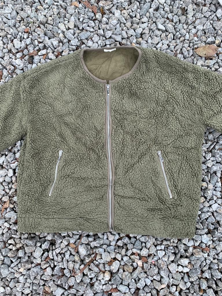 GU × Japanese Brand Gu Sherpa Zipper Jacket Size L / US 10 / IT 46 - 5 Thumbnail