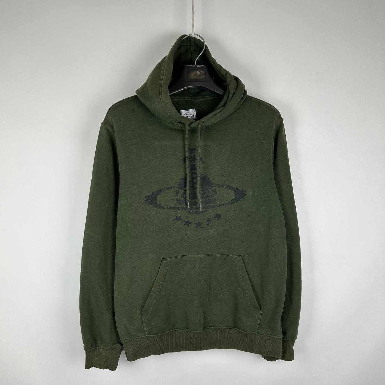 Vintage Vivienne Westwood Hoodie Big Logo Orb Pullover Luxury Y2K Size US L / EU 52-54 / 3 - 1 Thumbnail