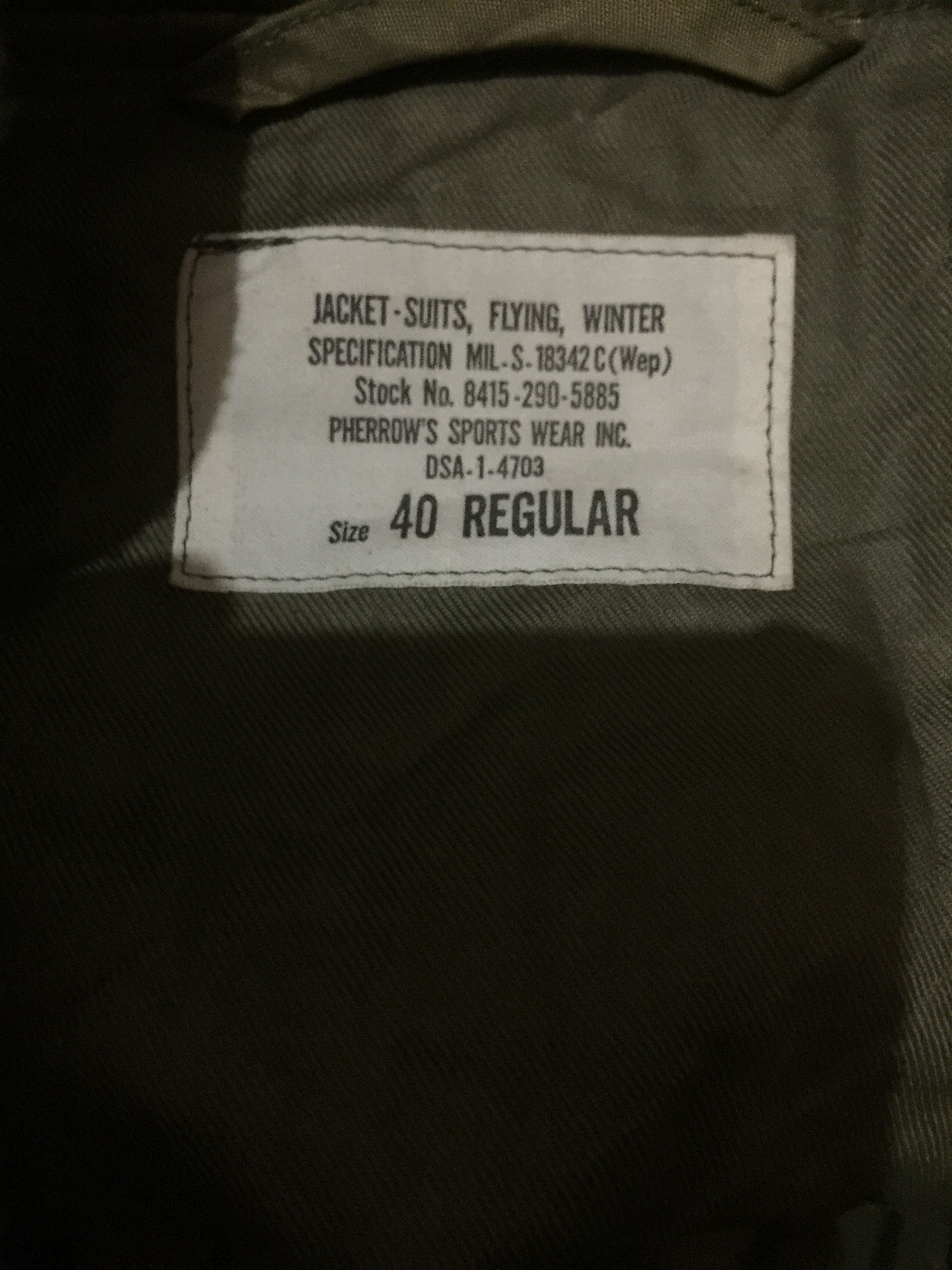 Pherrow's Vintage Pherrows Winter Flying Cropped Military Jacket Size US S / EU 44-46 / 1 - 2 Thumbnail