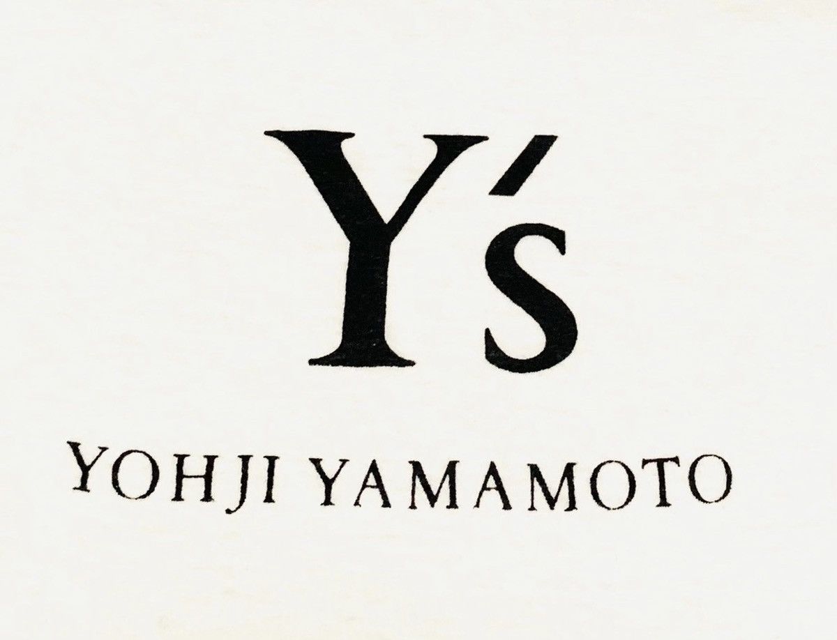 Yohji Yamamoto Rare Vintage Brand Yohji Yamamoto Big Logo T-shirt 1990s Size US L / EU 52-54 / 3 - 3 Thumbnail