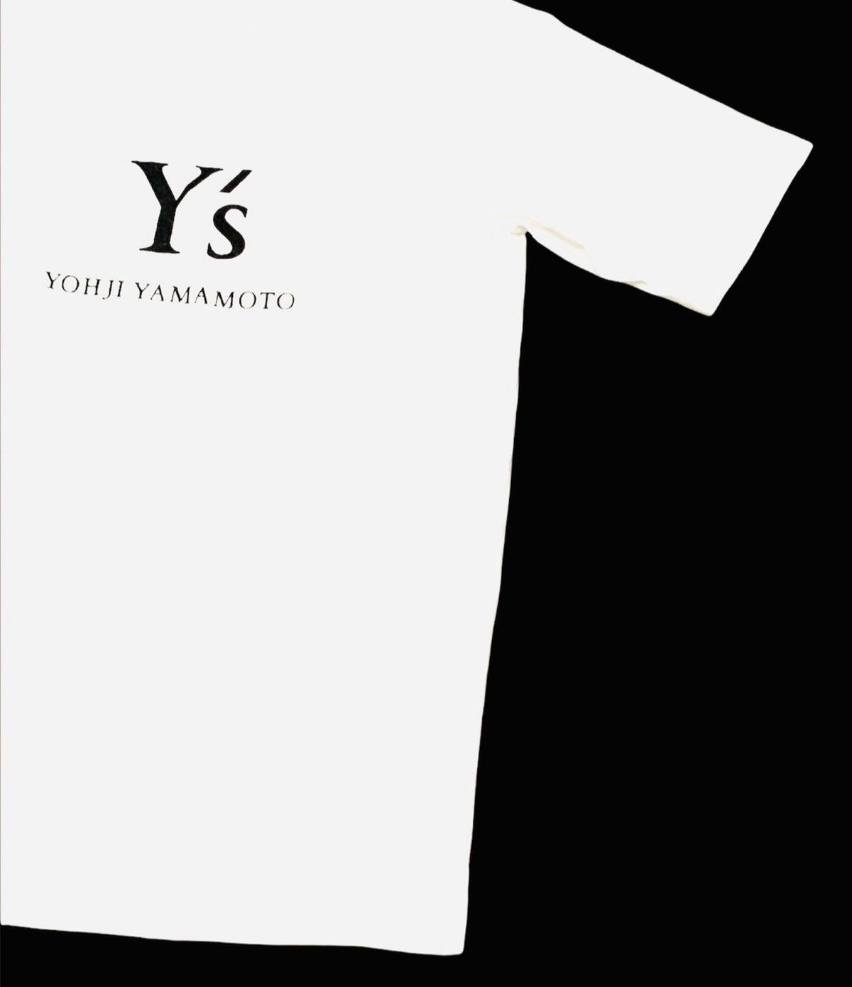 Yohji Yamamoto Rare Vintage Brand Yohji Yamamoto Big Logo T-shirt 1990s Size US L / EU 52-54 / 3 - 4 Thumbnail