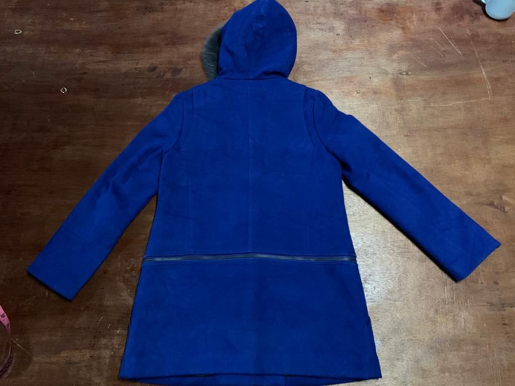 Designer × Japanese Brand Opaque.Clip coat women with original fur Size M / US 6-8 / IT 42-44 - 4 Thumbnail