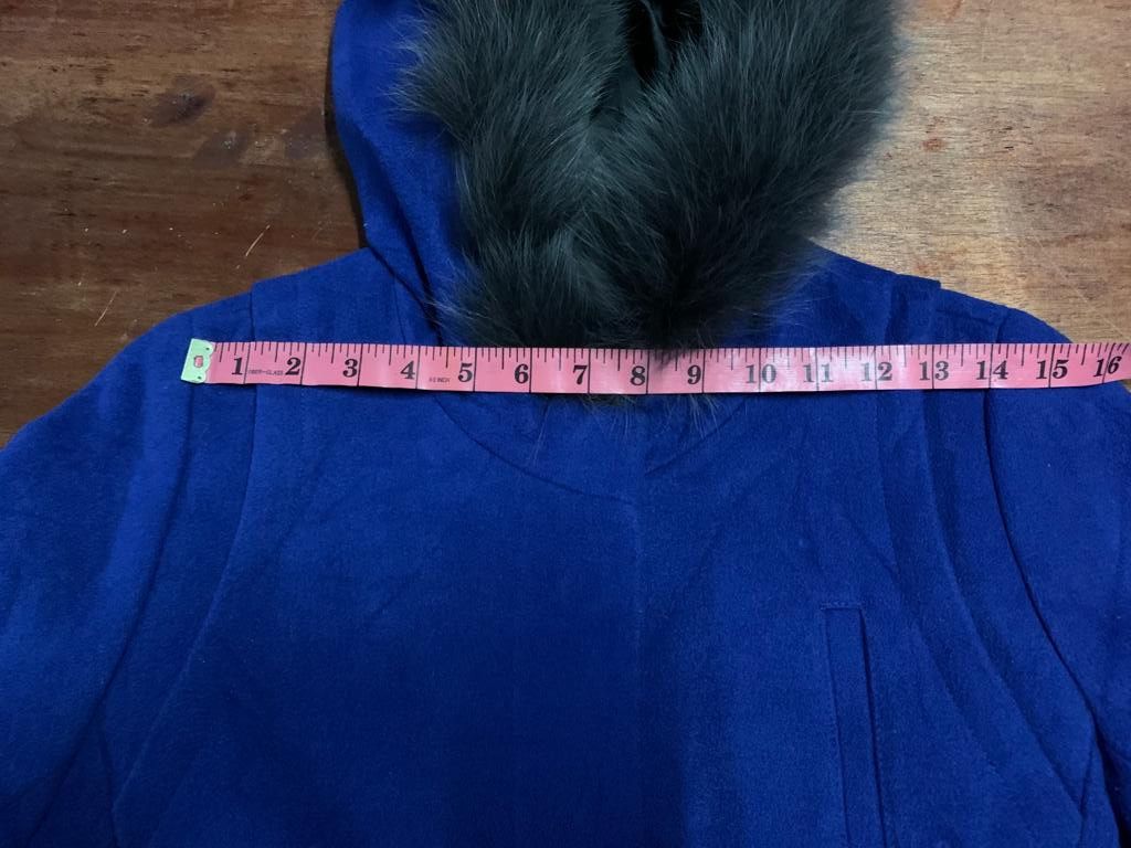 Designer × Japanese Brand Opaque.Clip coat women with original fur Size M / US 6-8 / IT 42-44 - 15 Thumbnail