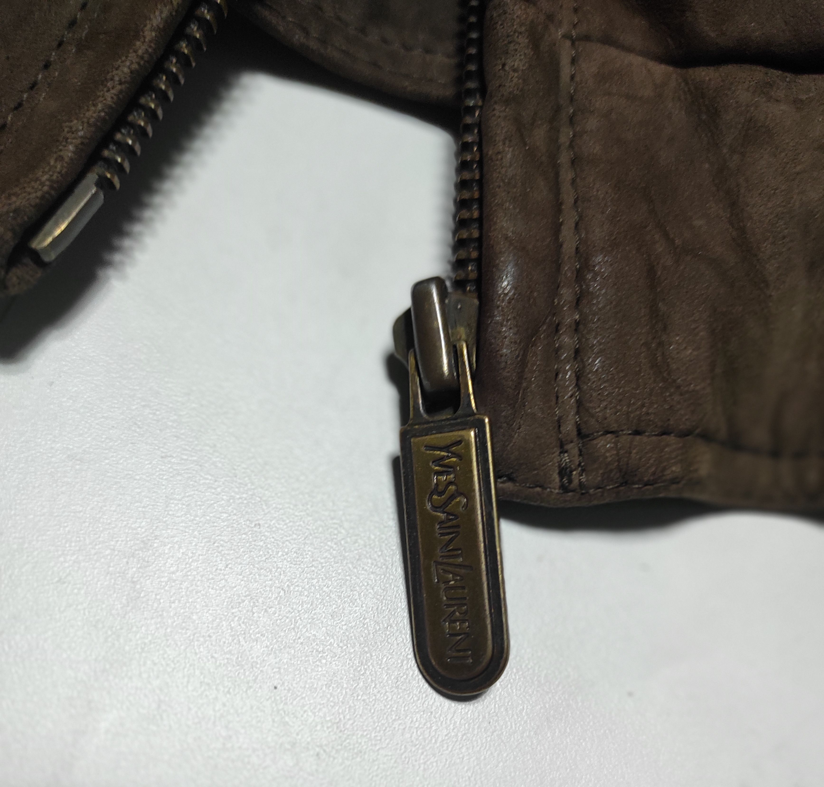 Yves Saint Laurent Beautiful Yves Saint Laurent Genuine Leather Classic Jacket Size US M / EU 48-50 / 2 - 8 Thumbnail