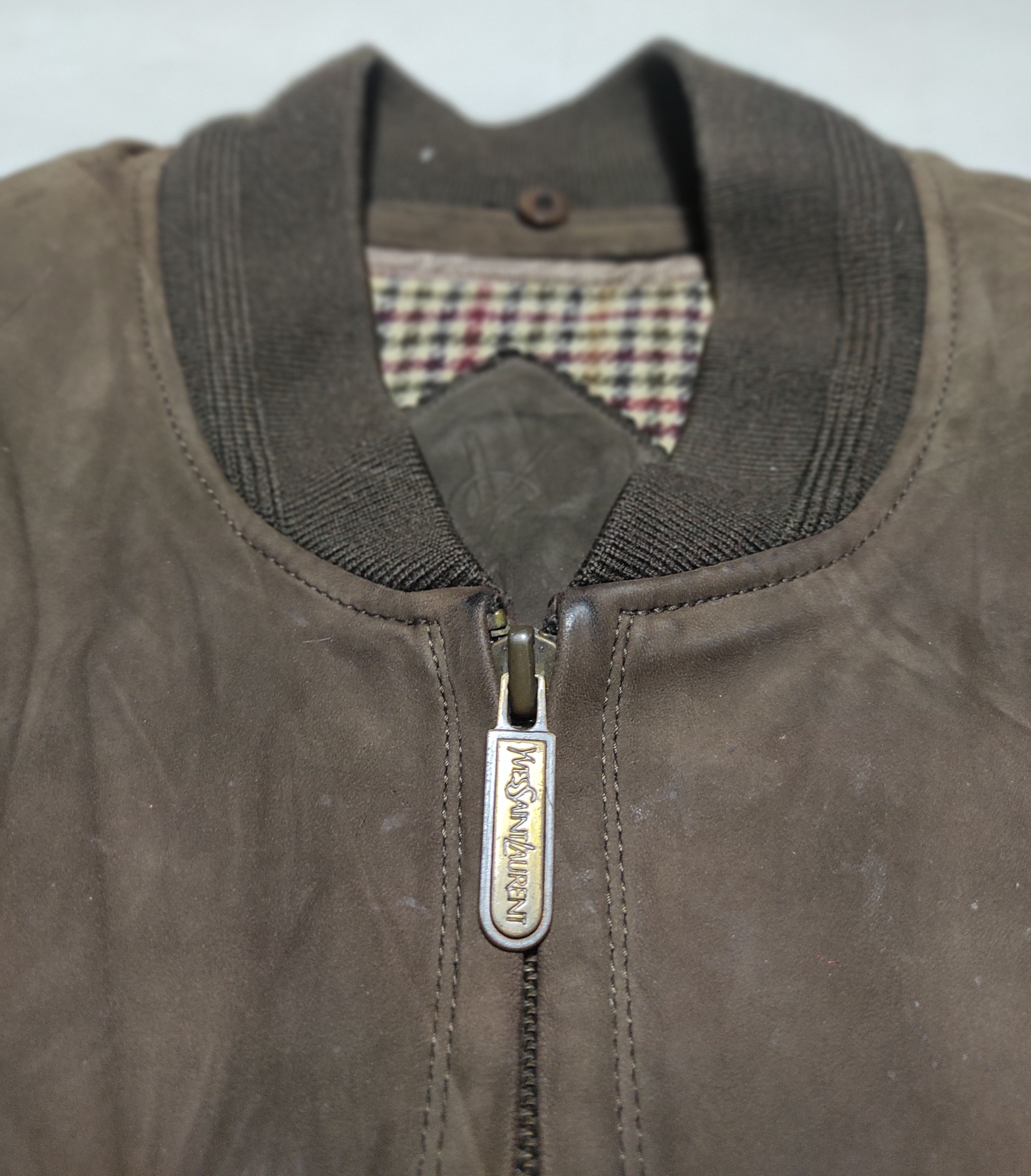 Yves Saint Laurent Beautiful Yves Saint Laurent Genuine Leather Classic Jacket Size US M / EU 48-50 / 2 - 5 Thumbnail