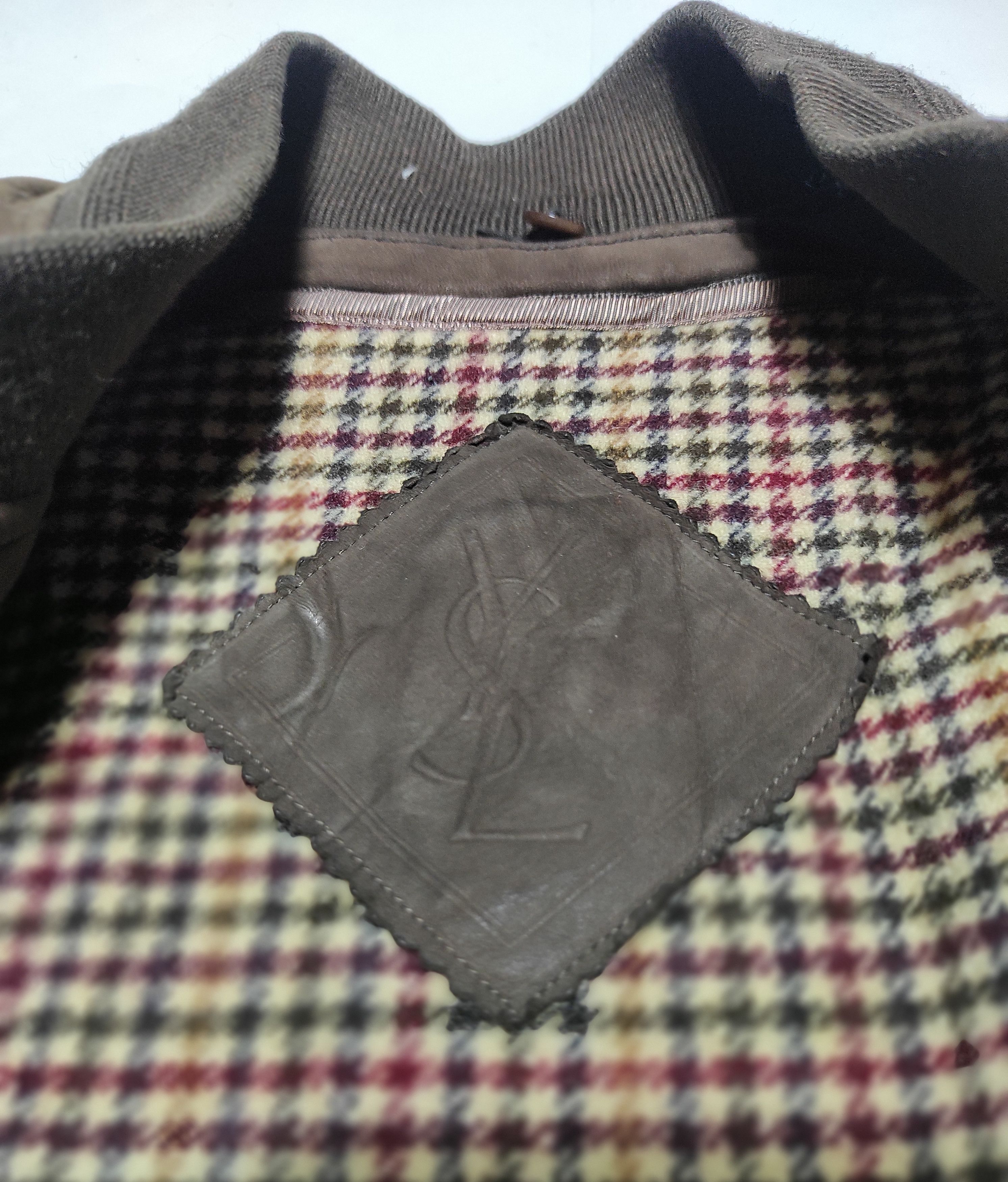 Yves Saint Laurent Beautiful Yves Saint Laurent Genuine Leather Classic Jacket Size US M / EU 48-50 / 2 - 6 Thumbnail