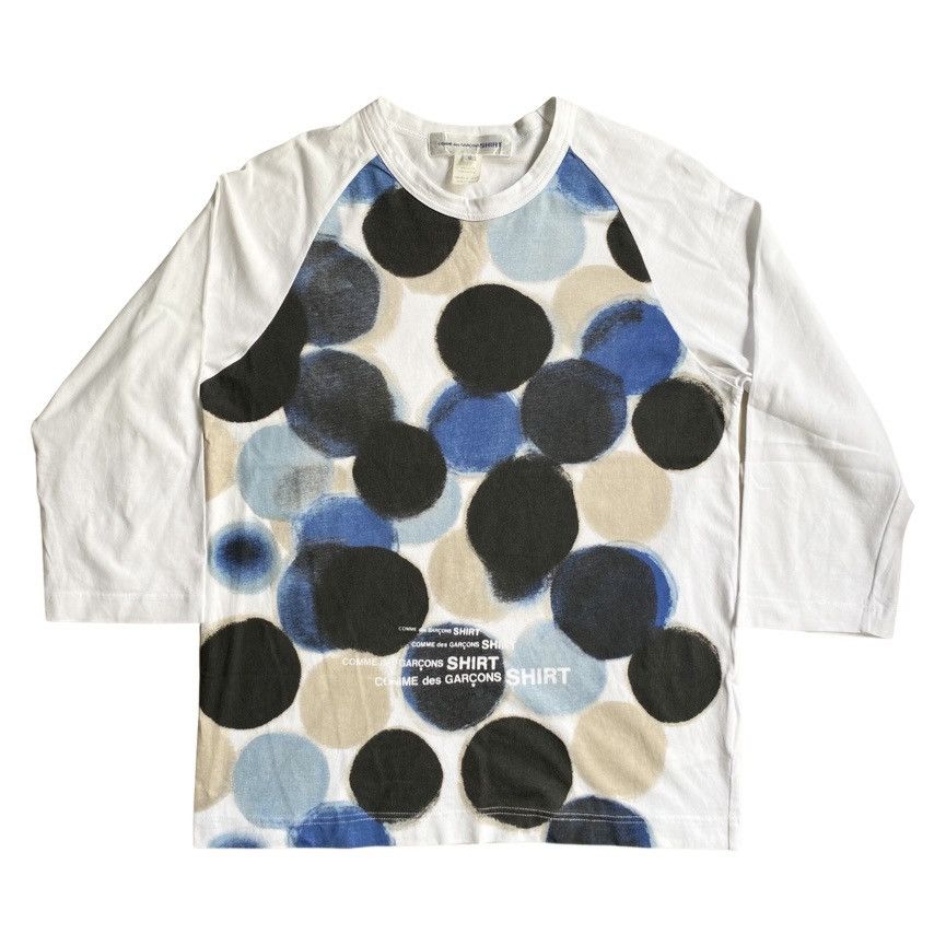 Comme des Garcons CDG Shirt Line Polka Dot T Shirt Size US S / EU 44-46 / 1 - 1 Thumbnail
