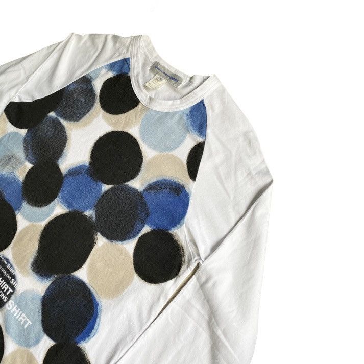 Comme des Garcons CDG Shirt Line Polka Dot T Shirt Size US S / EU 44-46 / 1 - 2 Thumbnail
