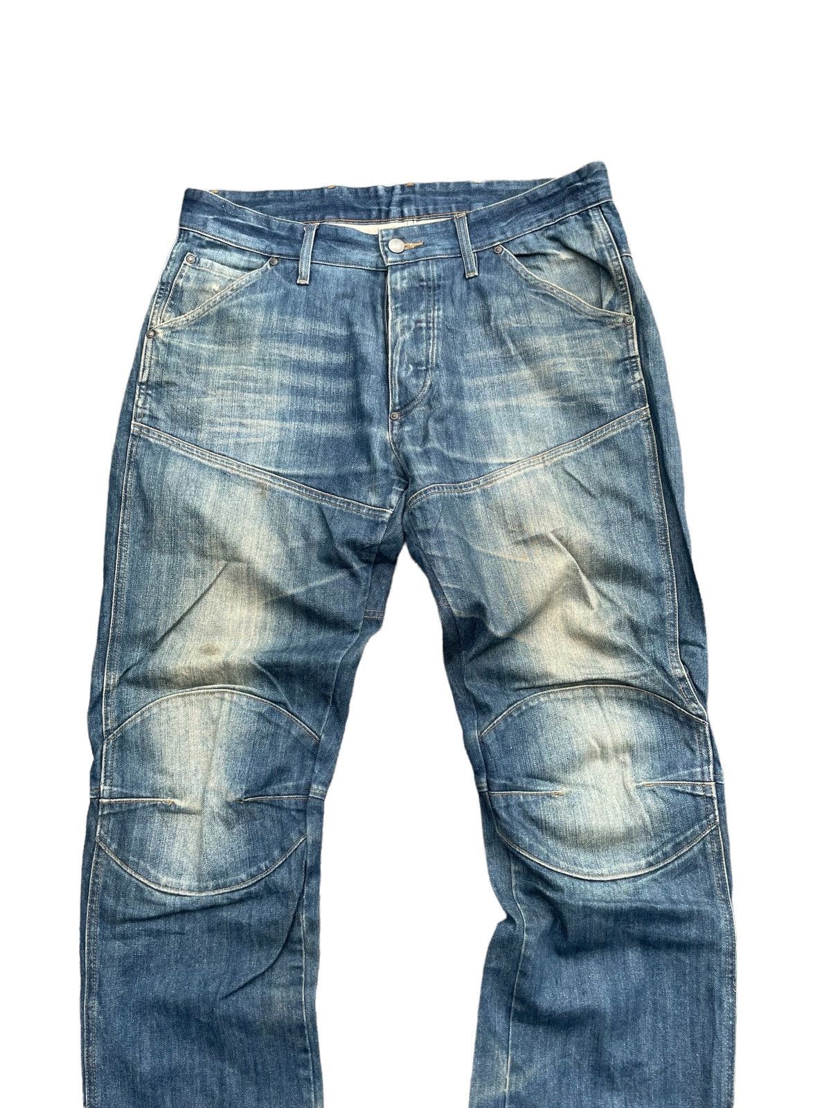 G-Star G-Star Raw Aging Faded Wash Denim Size US 36 / EU 52 - 4 Thumbnail