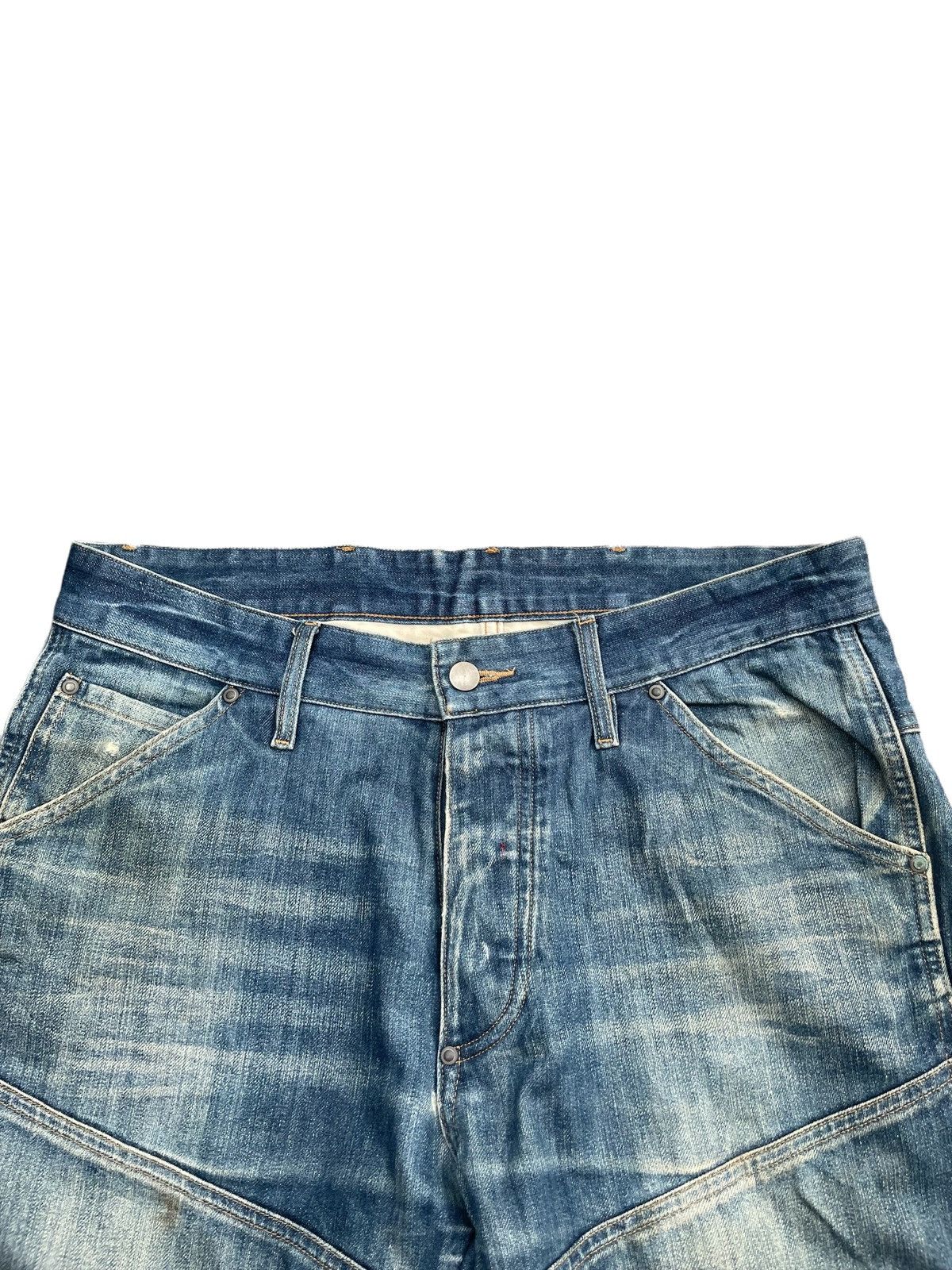 G-Star G-Star Raw Aging Faded Wash Denim Size US 36 / EU 52 - 7 Thumbnail
