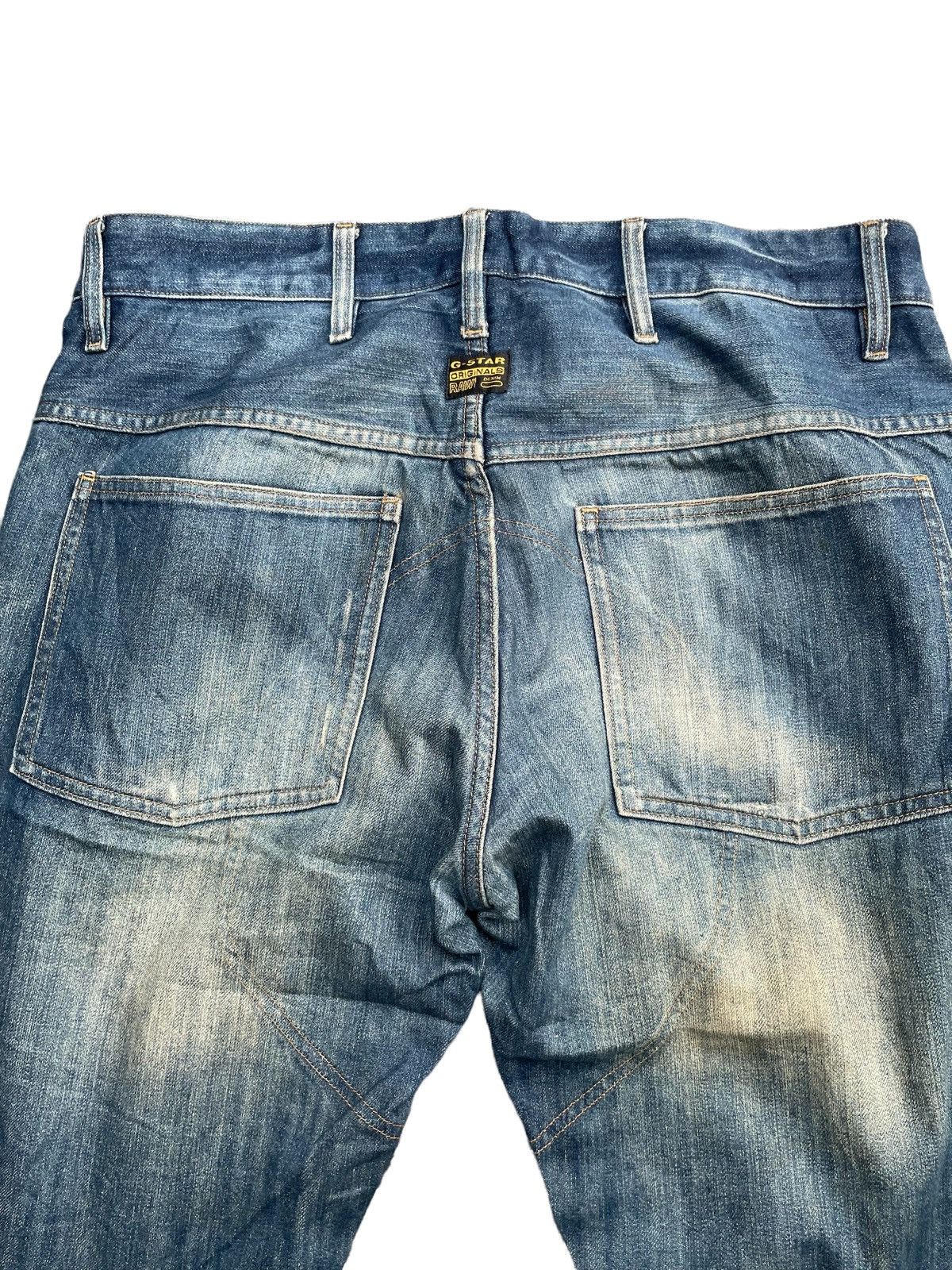 G-Star G-Star Raw Aging Faded Wash Denim Size US 36 / EU 52 - 11 Thumbnail