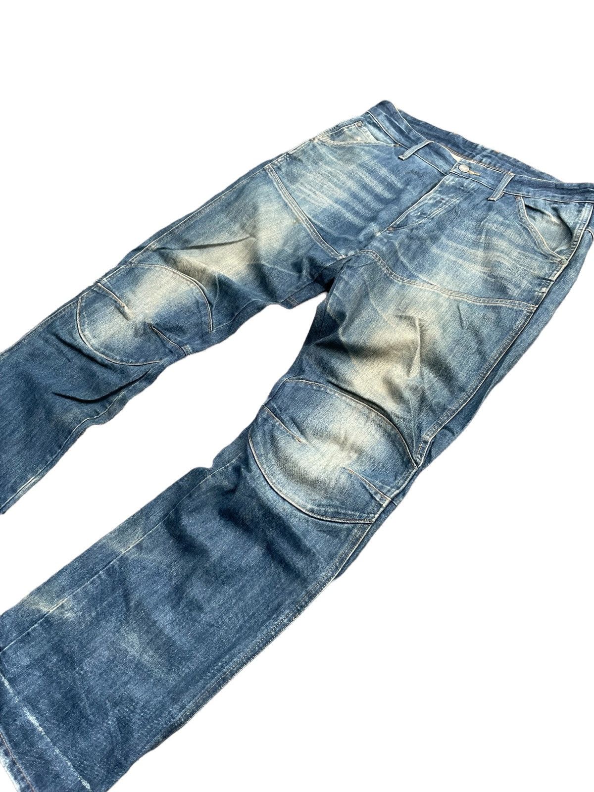 G-Star G-Star Raw Aging Faded Wash Denim Size US 36 / EU 52 - 3 Thumbnail