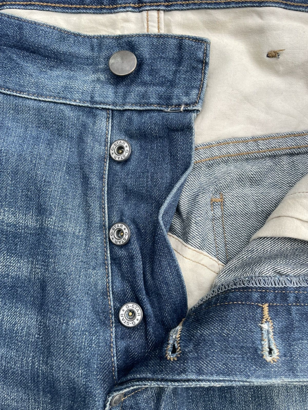 G-Star G-Star Raw Aging Faded Wash Denim Size US 36 / EU 52 - 19 Thumbnail