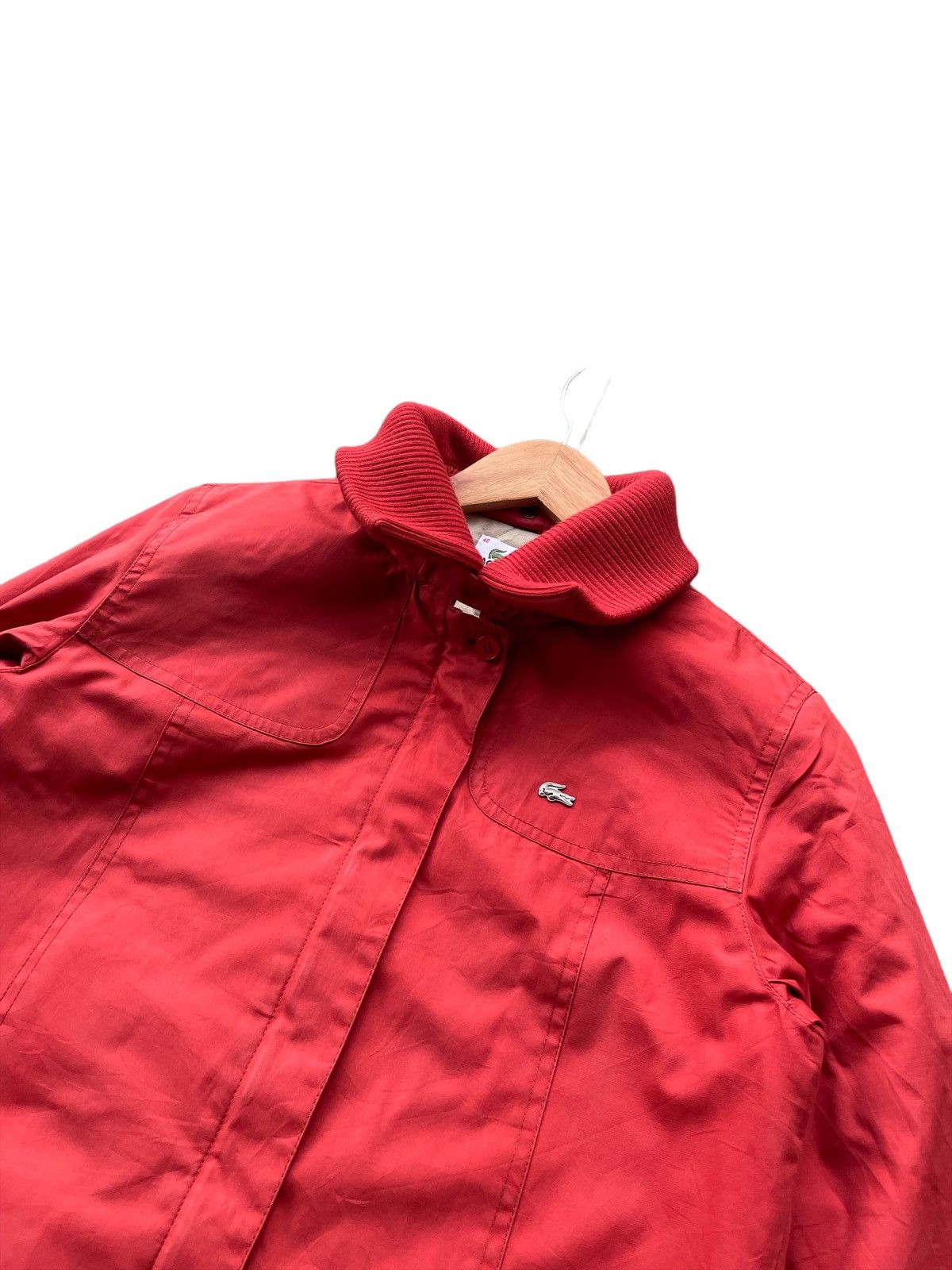 Lacoste Lacoste Quilted Long Jacket Size M / US 6-8 / IT 42-44 - 6 Thumbnail