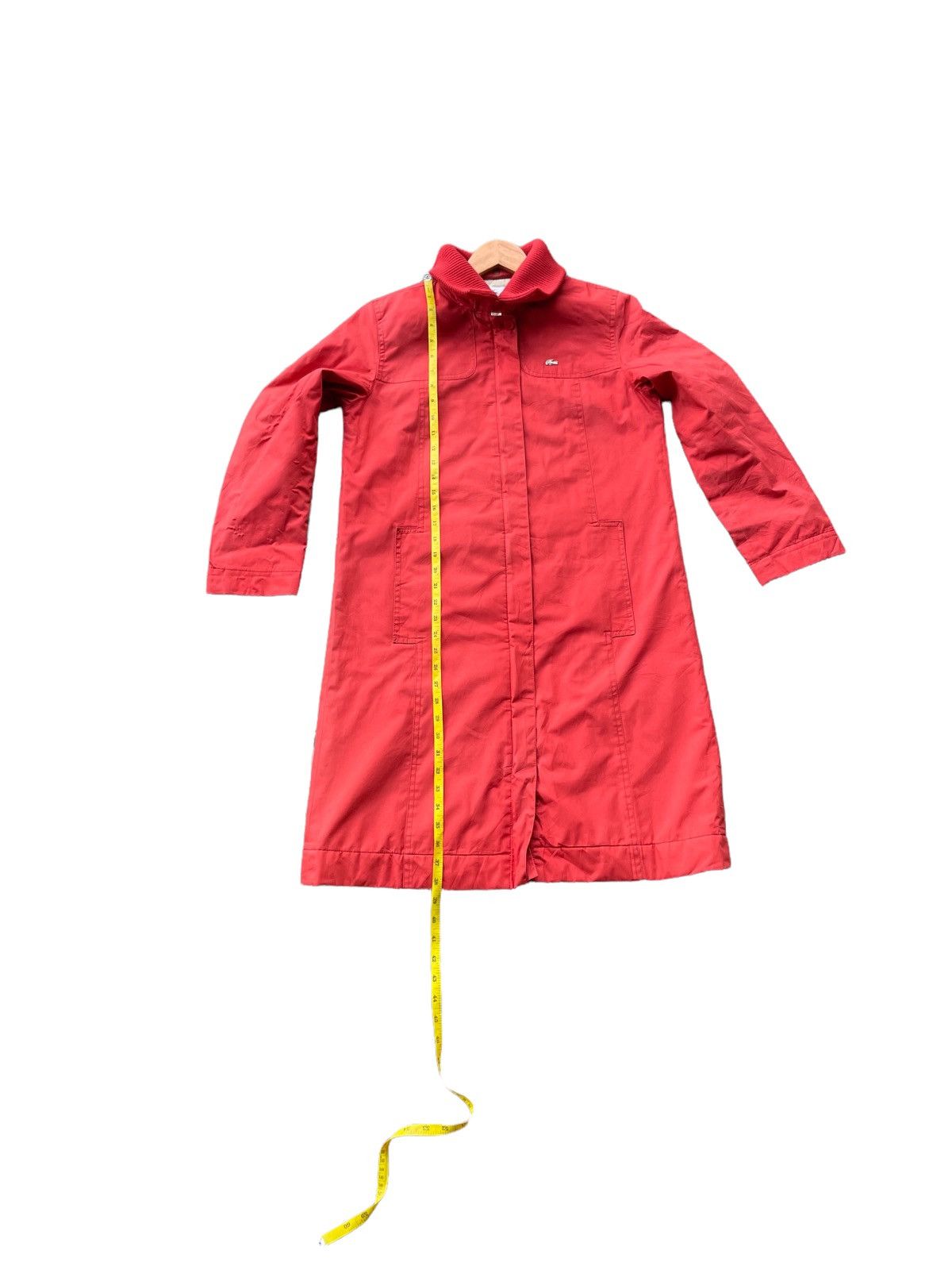 Lacoste Lacoste Quilted Long Jacket Size M / US 6-8 / IT 42-44 - 3 Thumbnail