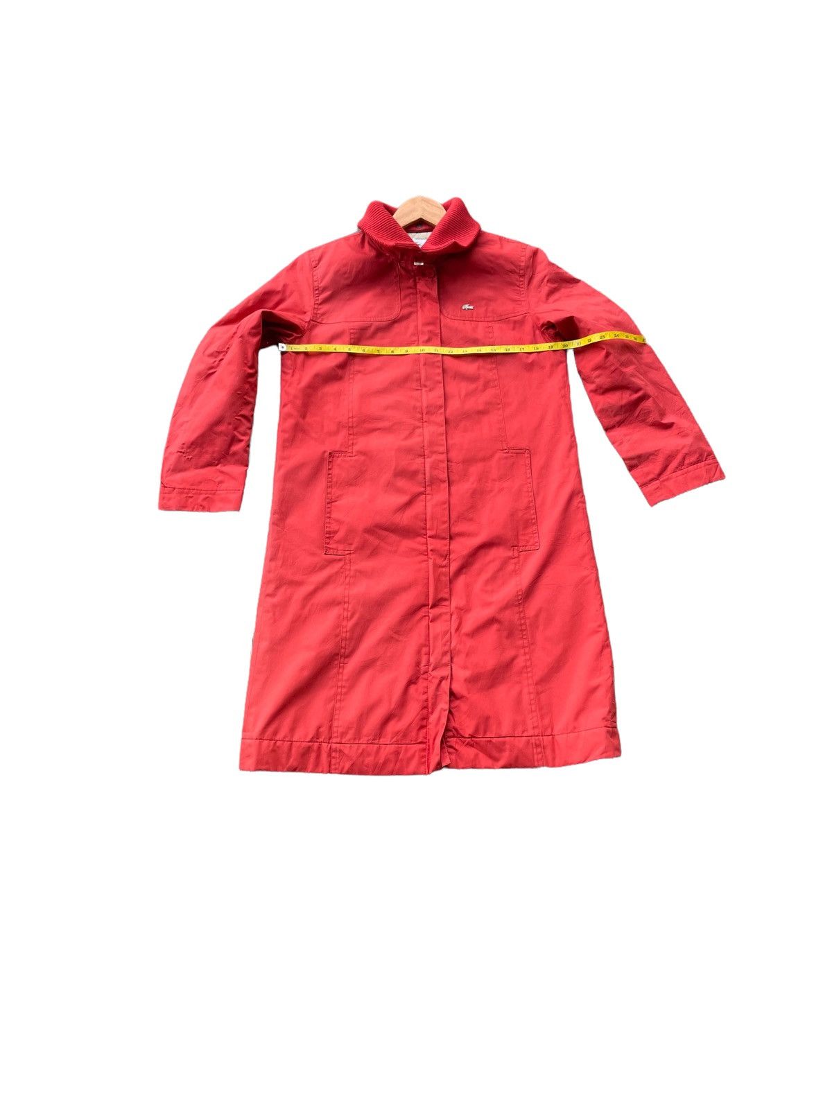 Lacoste Lacoste Quilted Long Jacket Size M / US 6-8 / IT 42-44 - 2 Thumbnail