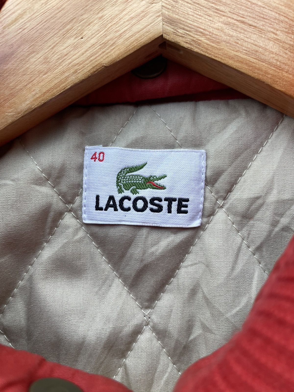 Lacoste Lacoste Quilted Long Jacket Size M / US 6-8 / IT 42-44 - 9 Thumbnail