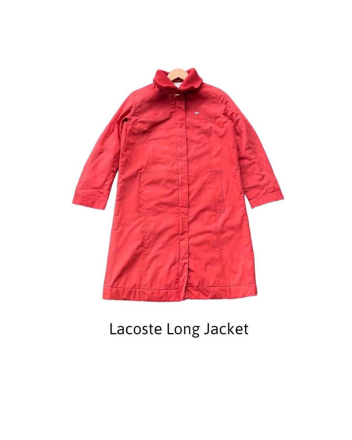 Lacoste Lacoste Quilted Long Jacket Size M / US 6-8 / IT 42-44 - 1 Thumbnail