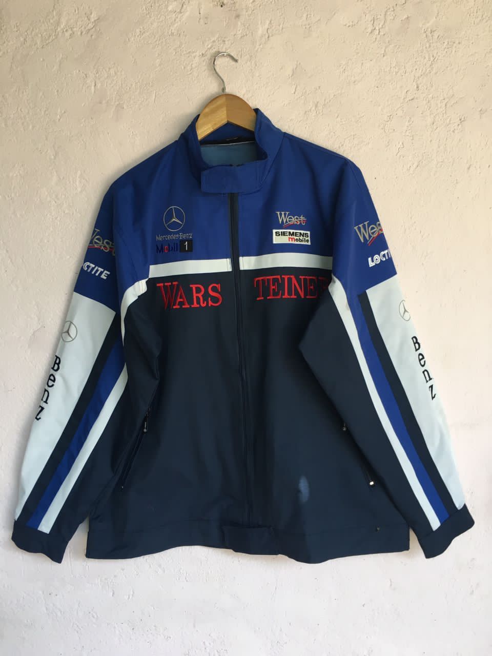 Formula 1 Mercedes Benz West McLaren Warsteiner vibtage racing Jackets Size US XL / EU 56 / 4 - 1 Thumbnail