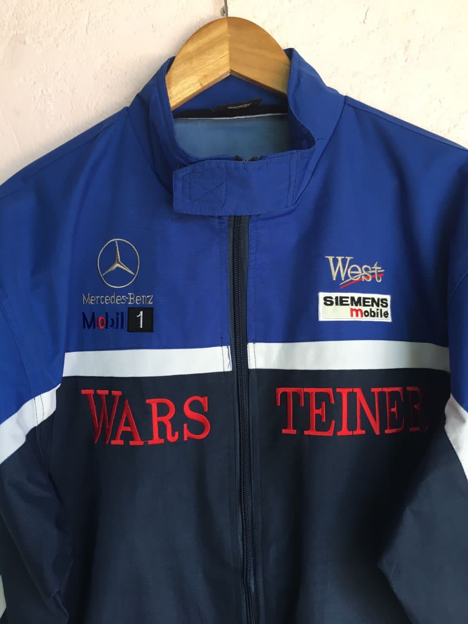 Formula 1 Mercedes Benz West McLaren Warsteiner vibtage racing Jackets Size US XL / EU 56 / 4 - 5 Thumbnail