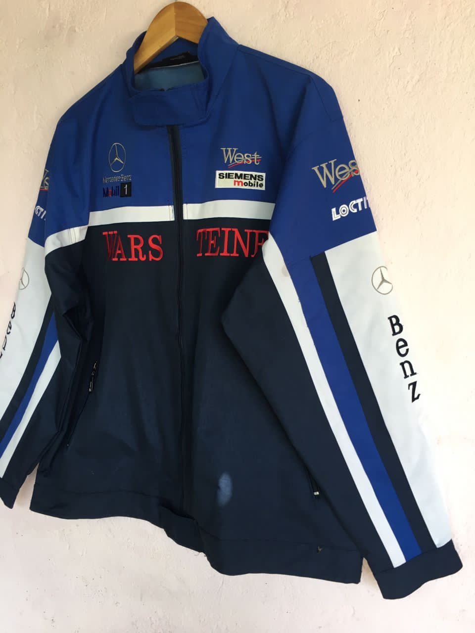 Formula 1 Mercedes Benz West McLaren Warsteiner vibtage racing Jackets Size US XL / EU 56 / 4 - 4 Thumbnail