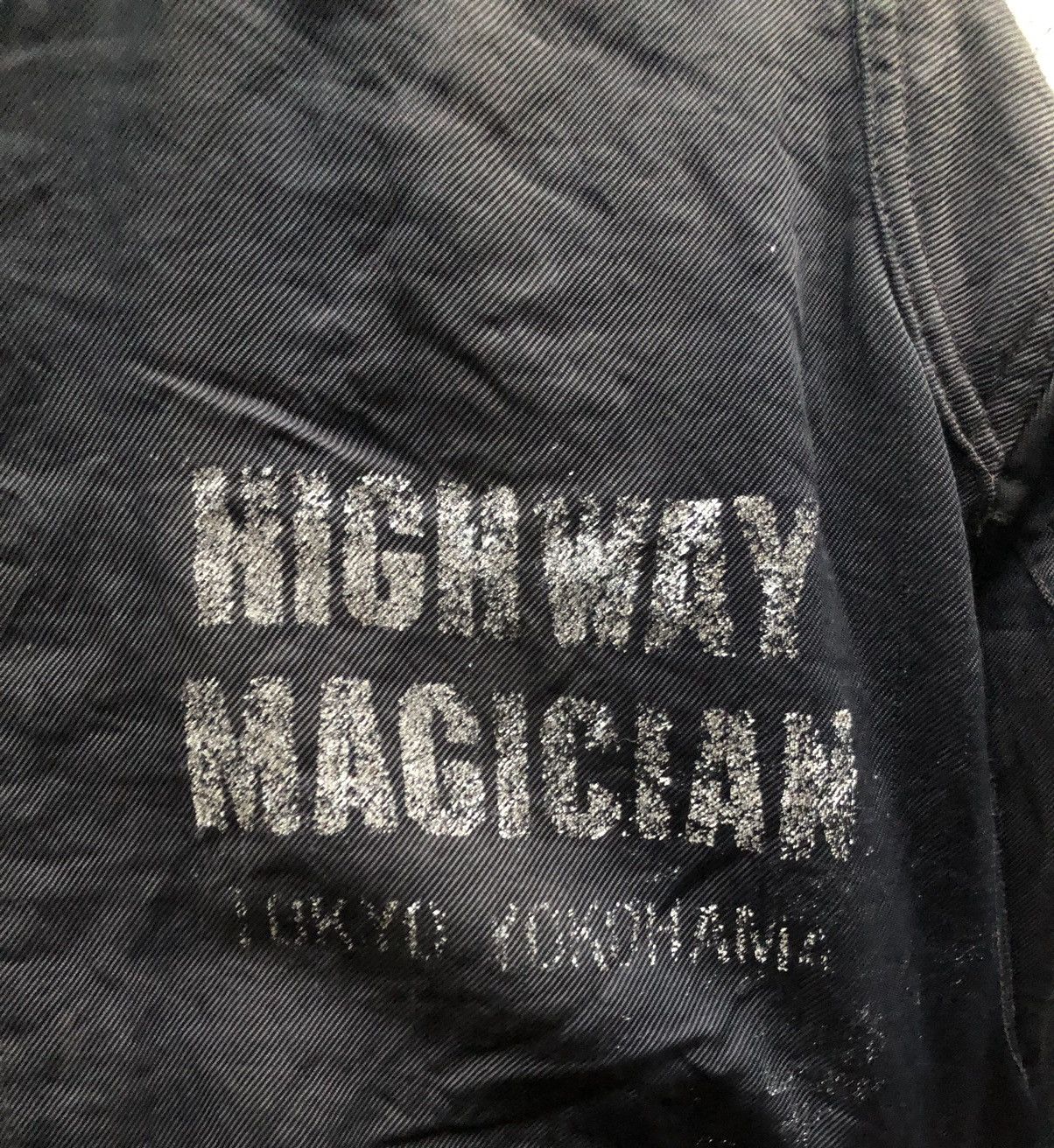 Vintage × YELLOW CORN 🟢Yellow Corn Faded Highway Magician Canvas Bomber Jackets Size US L / EU 52-54 / 3 - 4 Thumbnail