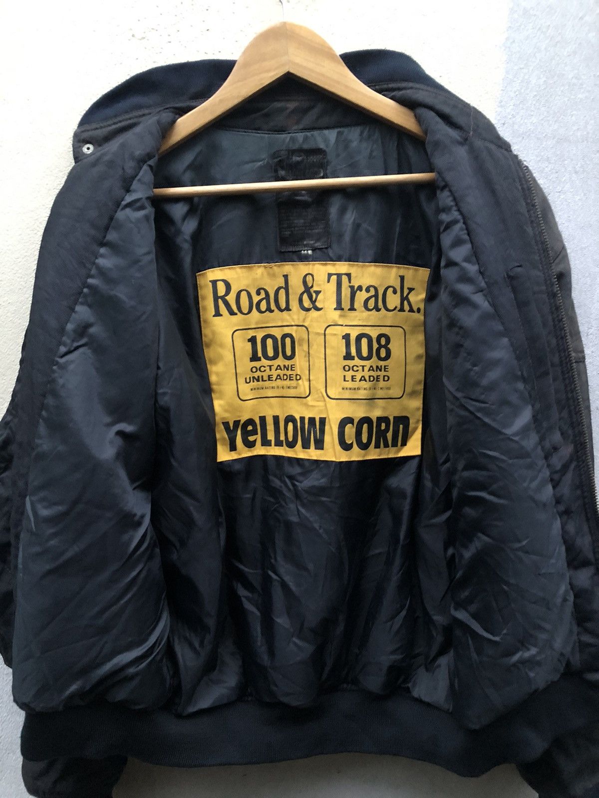 Vintage × YELLOW CORN 🟢Yellow Corn Faded Highway Magician Canvas Bomber Jackets Size US L / EU 52-54 / 3 - 3 Thumbnail
