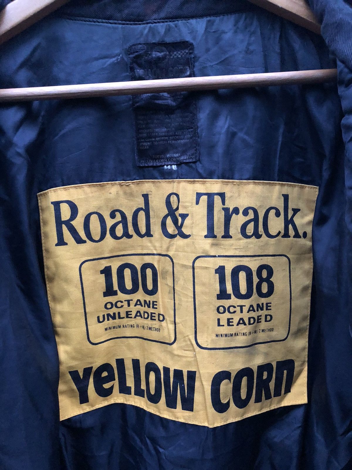 Vintage × YELLOW CORN 🟢Yellow Corn Faded Highway Magician Canvas Bomber Jackets Size US L / EU 52-54 / 3 - 6 Thumbnail