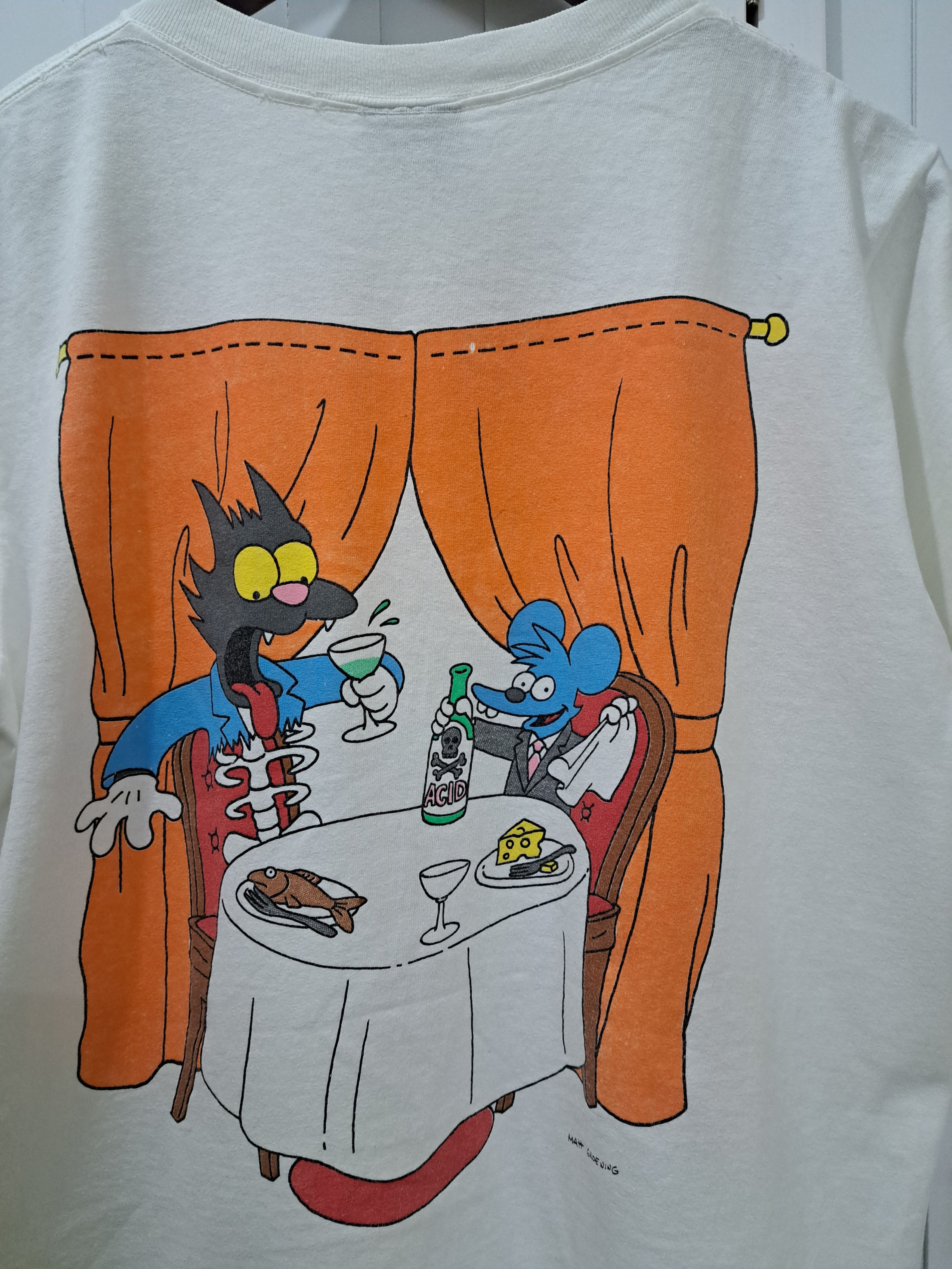 Vintage Vintage The Itchy & Scratchy Show Tee Size US L / EU 52-54 / 3 - 7 Thumbnail