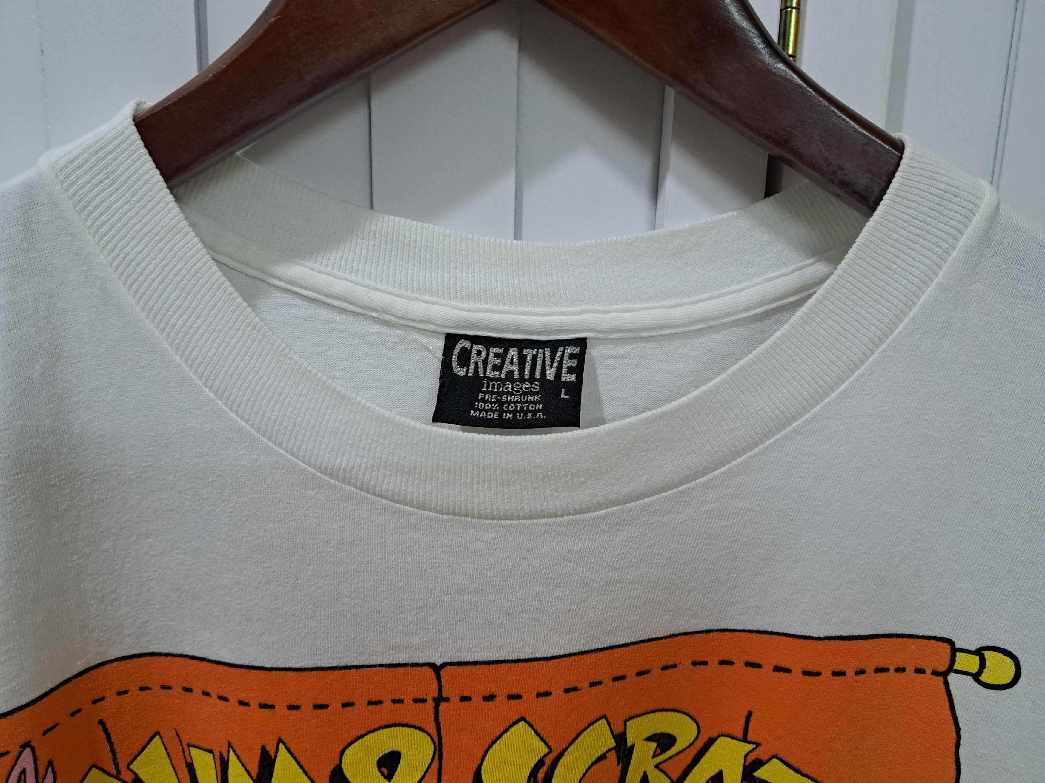 Vintage Vintage The Itchy & Scratchy Show Tee Size US L / EU 52-54 / 3 - 3 Thumbnail