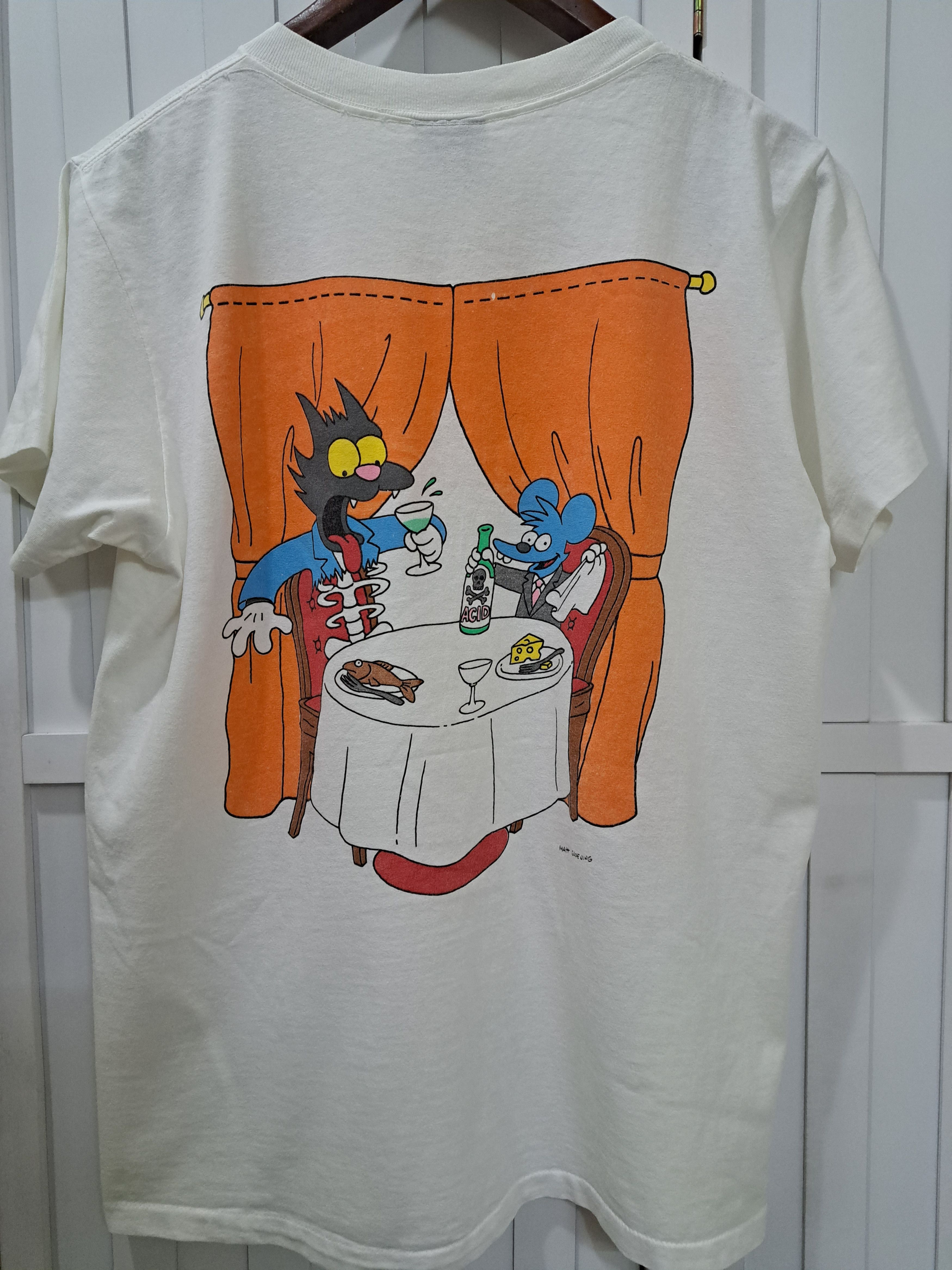 Vintage Vintage The Itchy & Scratchy Show Tee Size US L / EU 52-54 / 3 - 6 Thumbnail