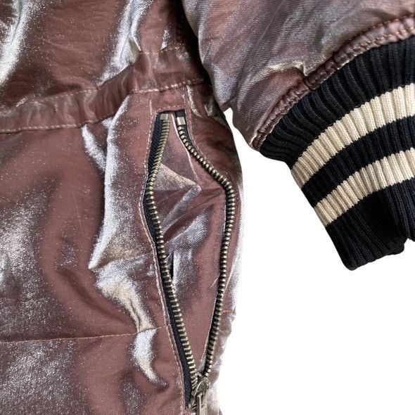Jean Paul Gaultier Vintage 90’s Junior Gaultier iridescent Puffed Jacket Size US L / EU 52-54 / 3 - 5 Thumbnail