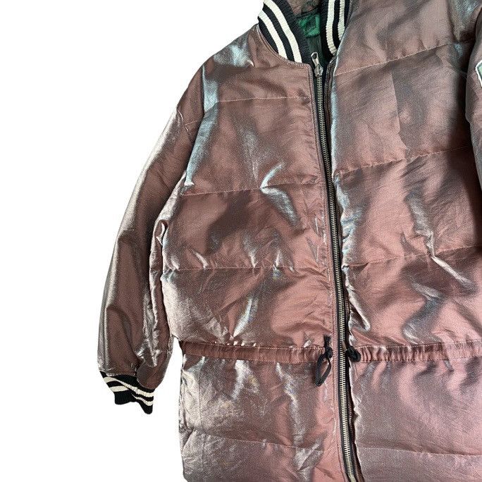 Jean Paul Gaultier Vintage 90’s Junior Gaultier iridescent Puffed Jacket Size US L / EU 52-54 / 3 - 3 Thumbnail