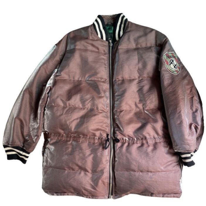 Jean Paul Gaultier Vintage 90’s Junior Gaultier iridescent Puffed Jacket Size US L / EU 52-54 / 3 - 2 Thumbnail