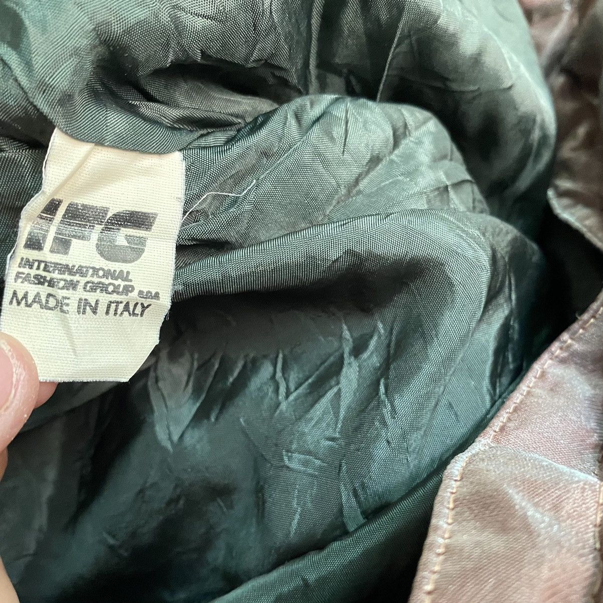 Jean Paul Gaultier Vintage 90’s Junior Gaultier iridescent Puffed Jacket Size US L / EU 52-54 / 3 - 8 Thumbnail