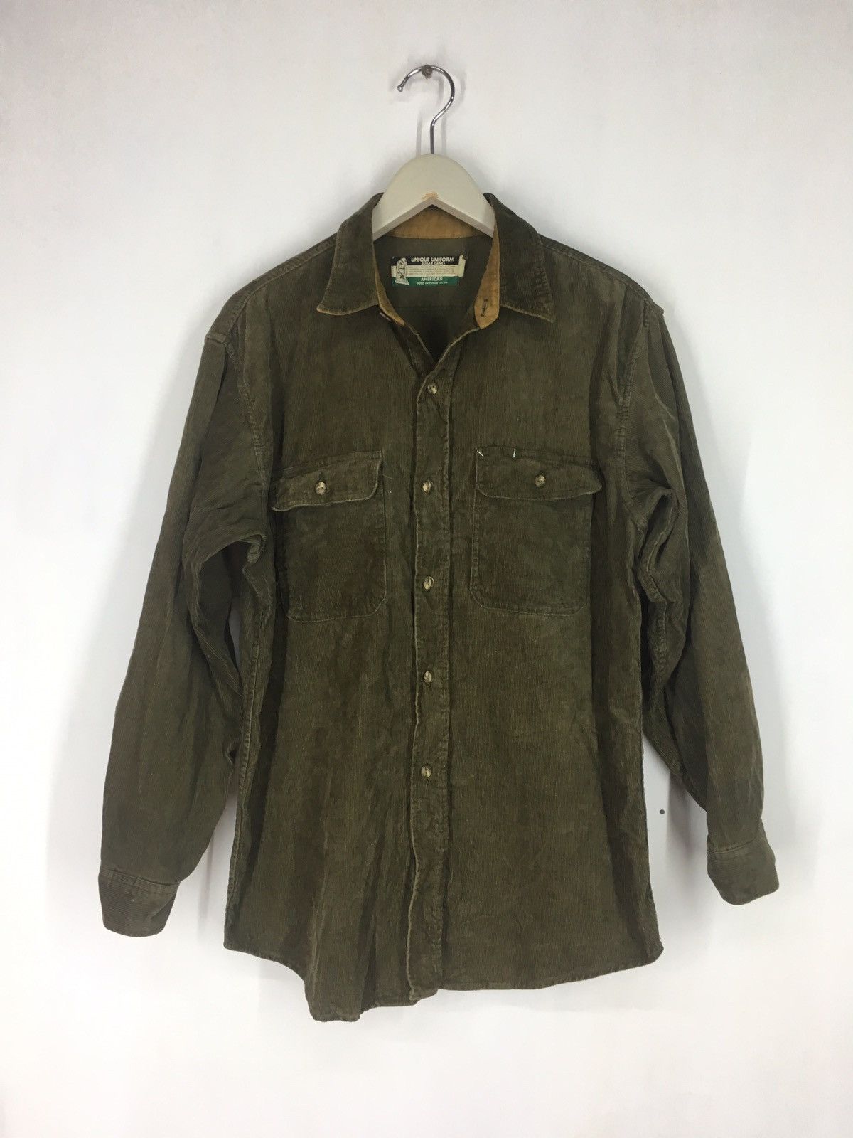 Sugar Cane Sugar Cane Unique Uniform Corduroy Shirt Size US L / EU 52-54 / 3 - 1 Thumbnail