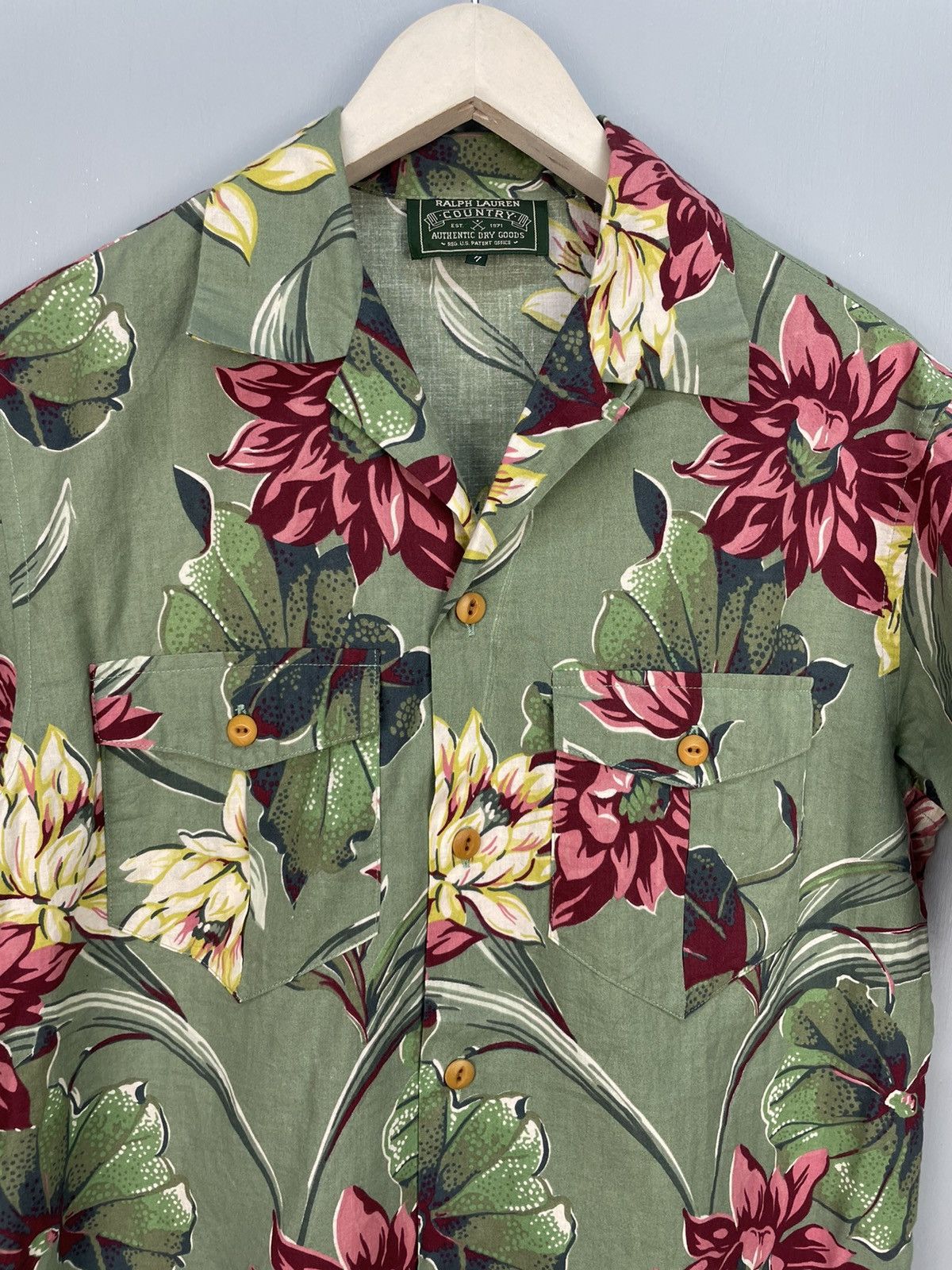 RRL Ralph Lauren × Ralph Lauren Ralph Lauren Country Hawaiian shirt Size US M / EU 48-50 / 2 - 3 Thumbnail