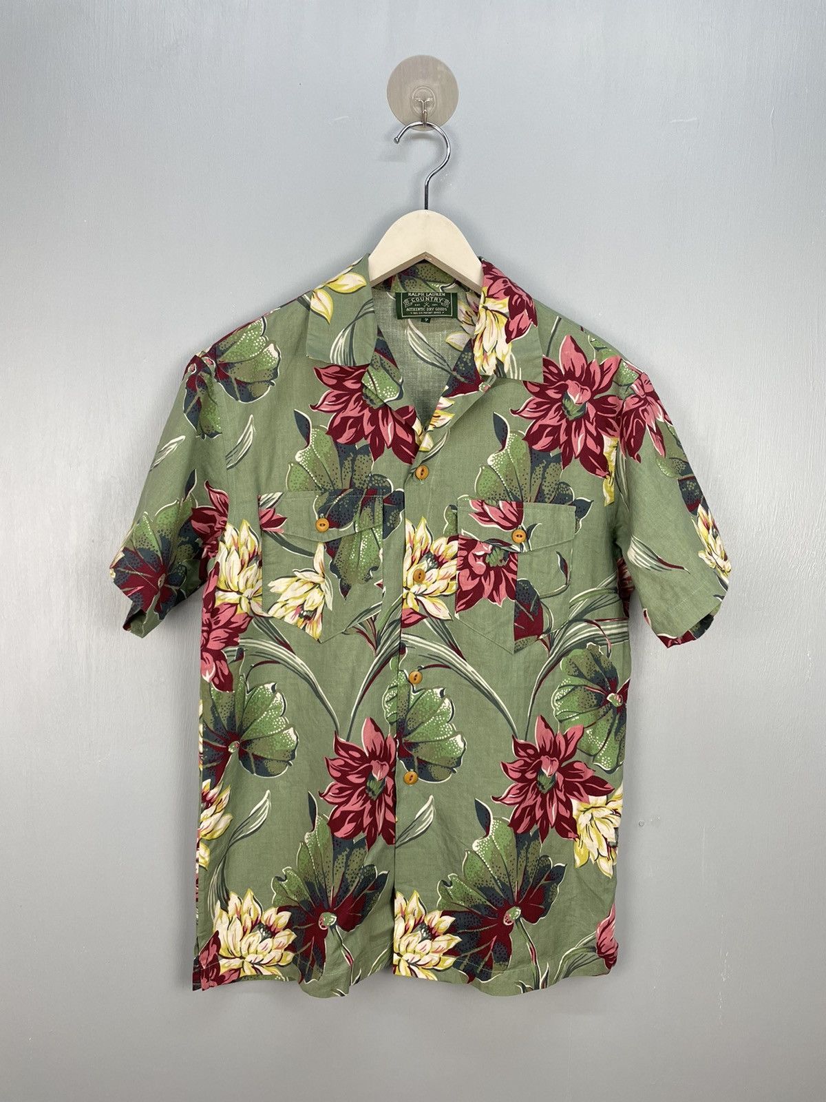 RRL Ralph Lauren × Ralph Lauren Ralph Lauren Country Hawaiian shirt Size US M / EU 48-50 / 2 - 1 Thumbnail